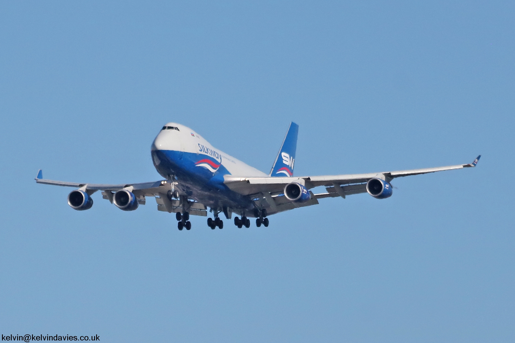 Silk Way West Airlines 747 4K-SW008