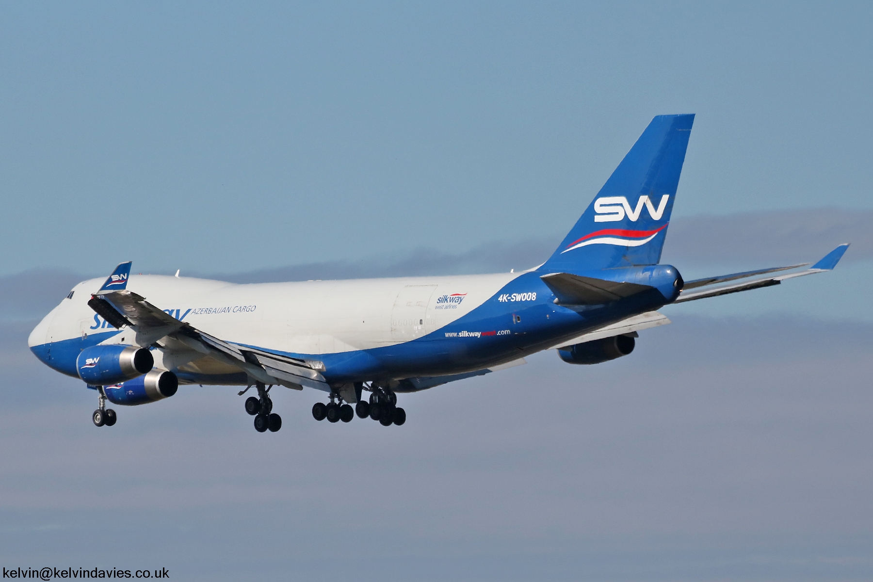 Silk Way West Airlines 747 4K-SW008