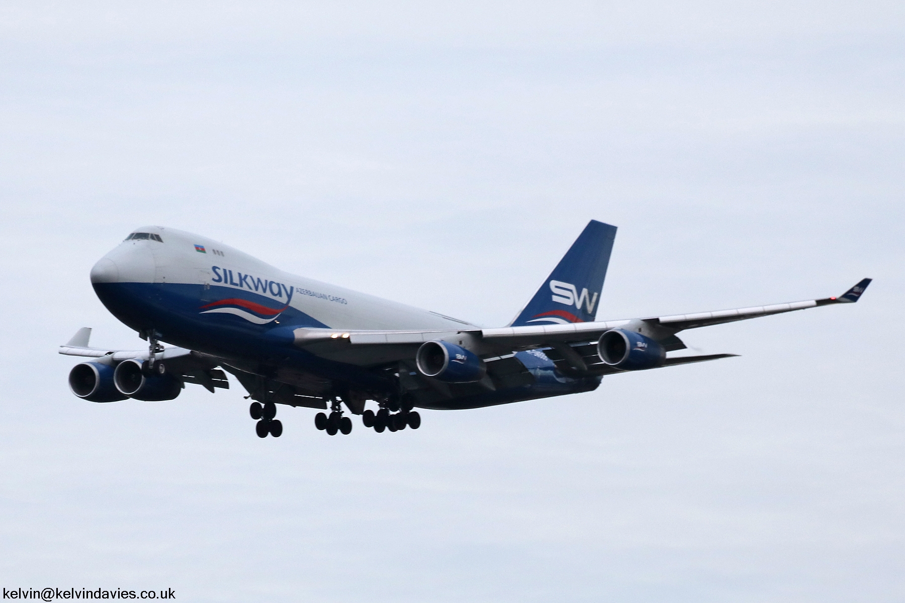 Silk Way West Airlines 747F 4K-SW888