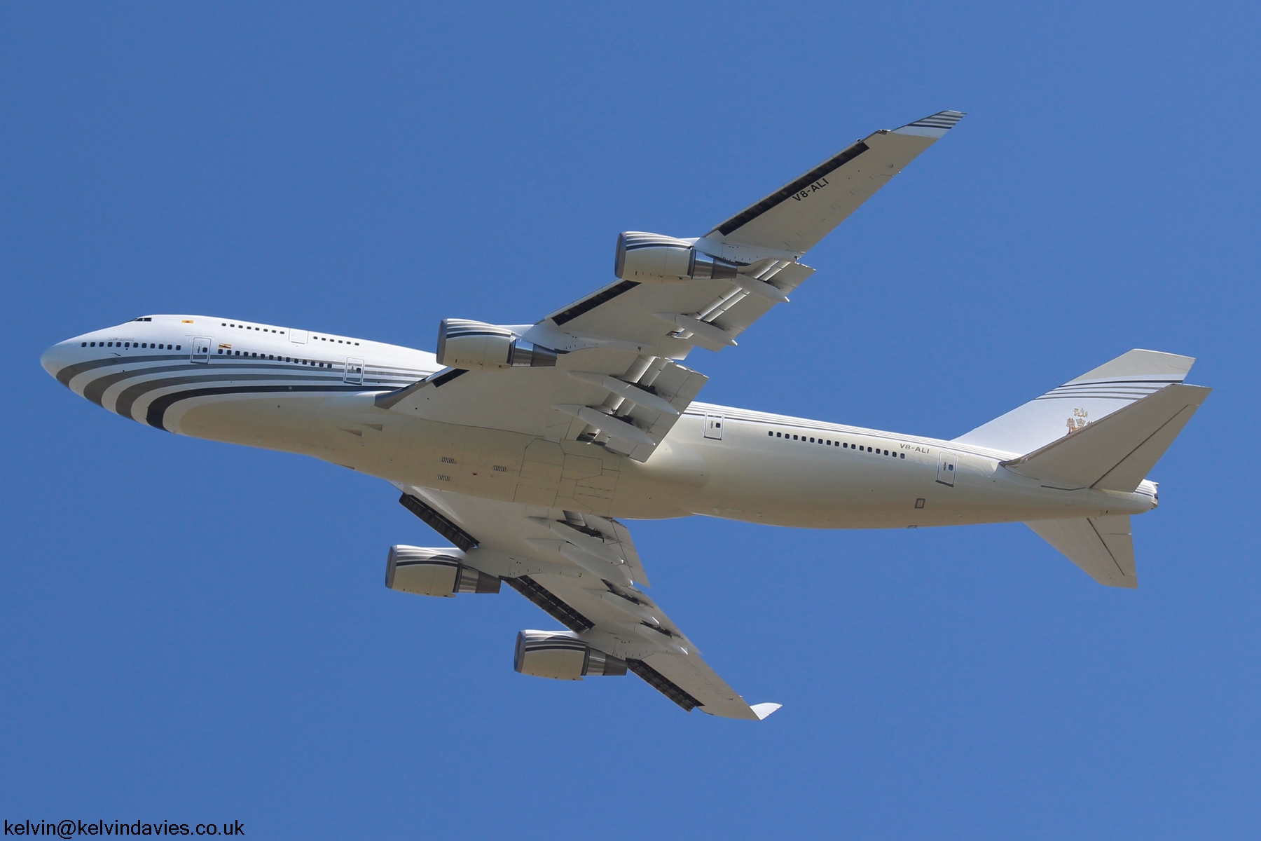 Government of Brunei B747 V8-ALI
