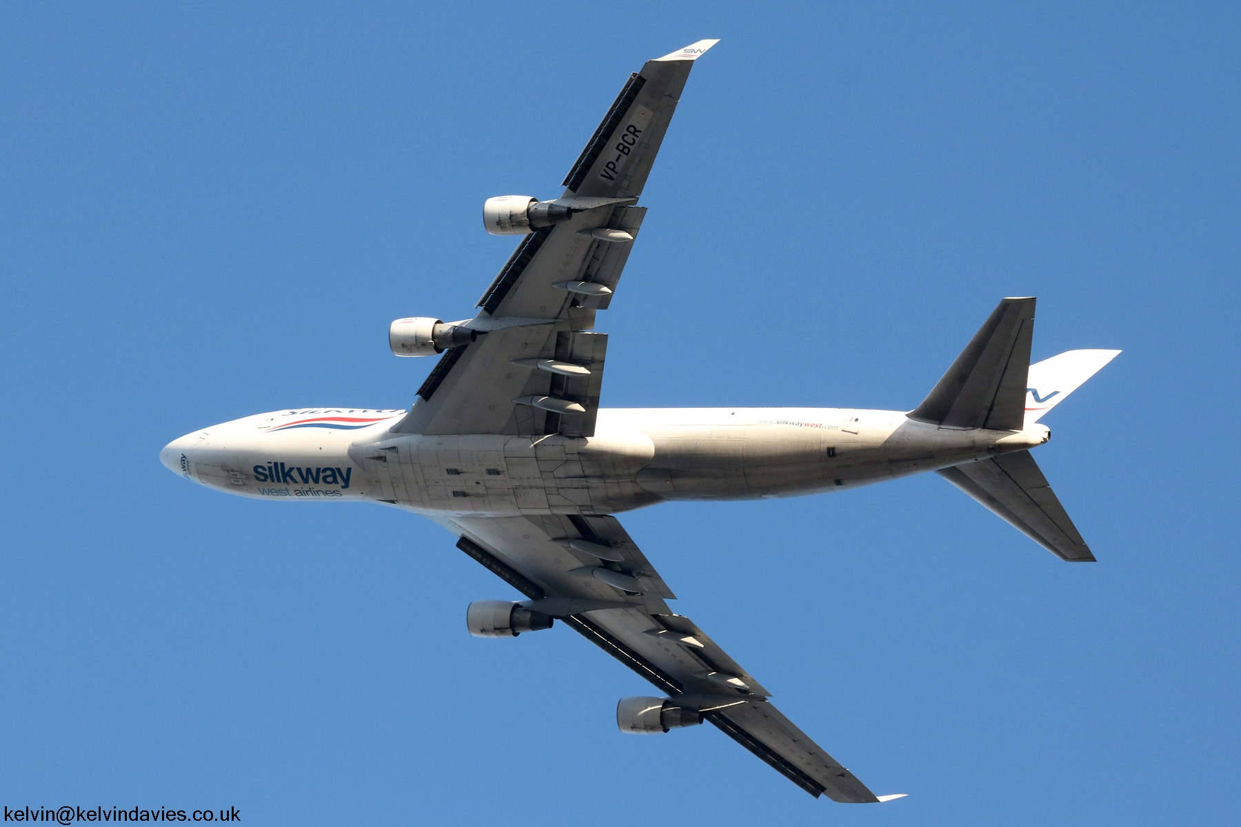 Silk Way West Airlines 747 VP-BCR