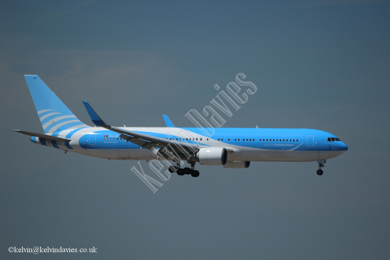 Jetairfly B767 OO-JAP
