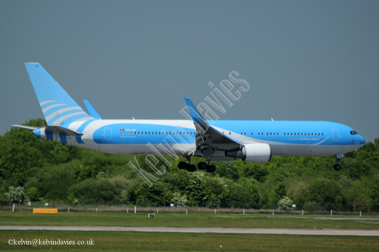 Jetairfly B767 OO-JAP
