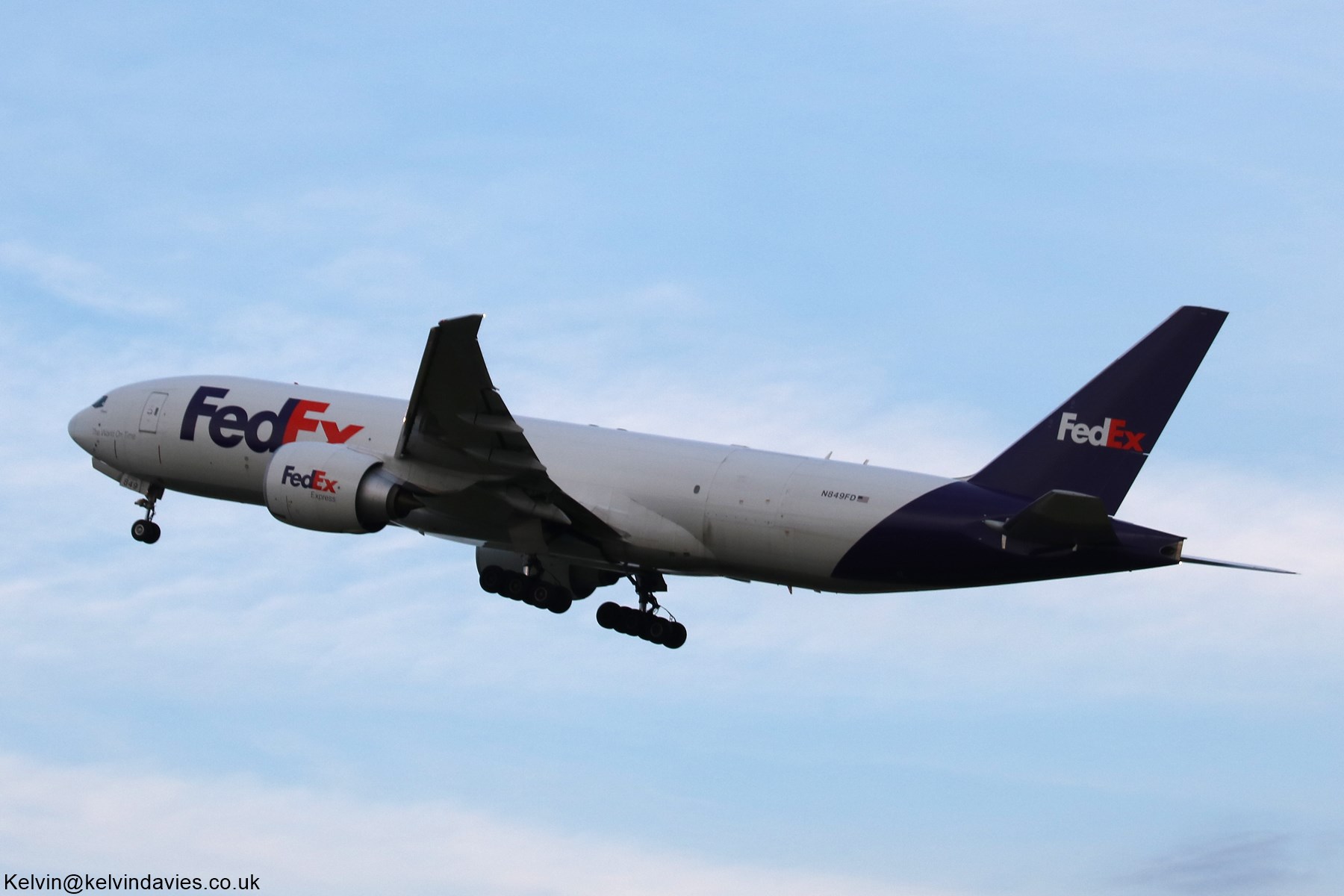 FedEx Express 777F N849FD
