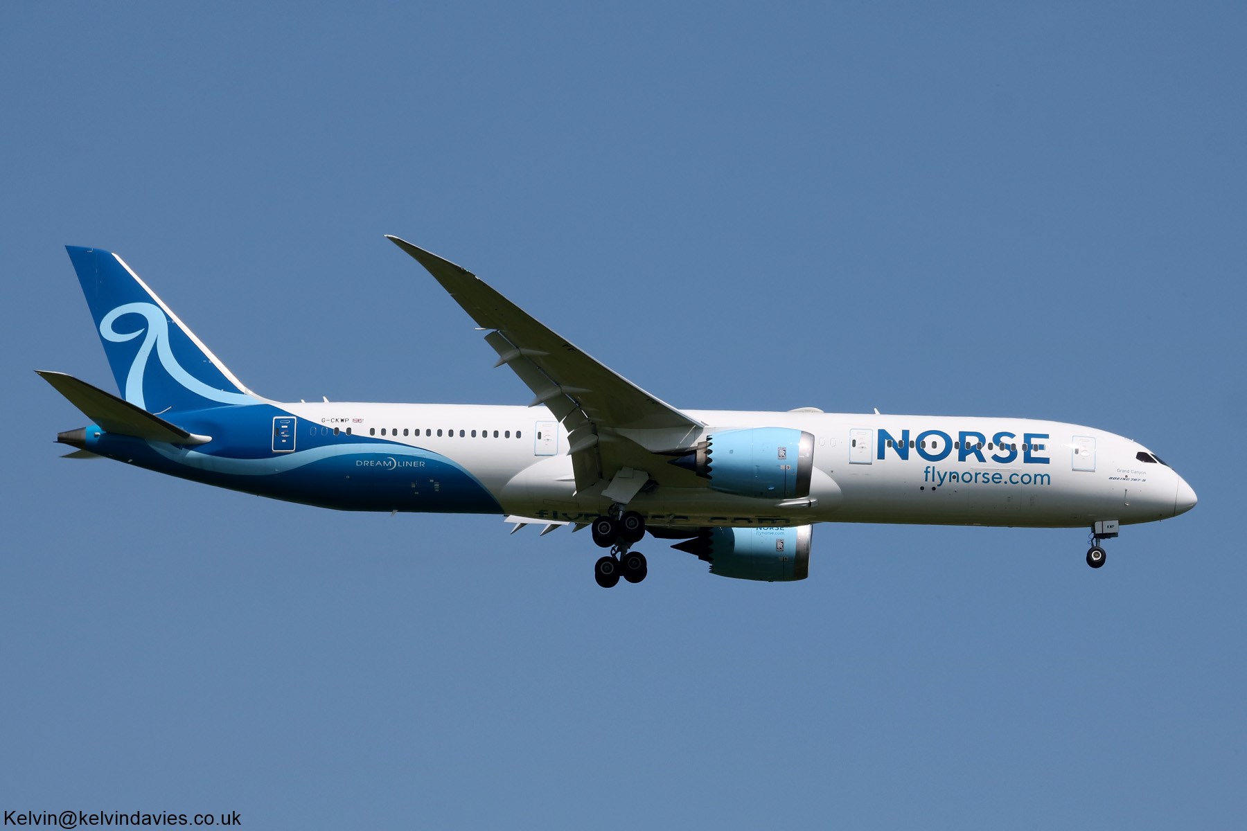 Norse Atlantic UK 787 G-CKWP