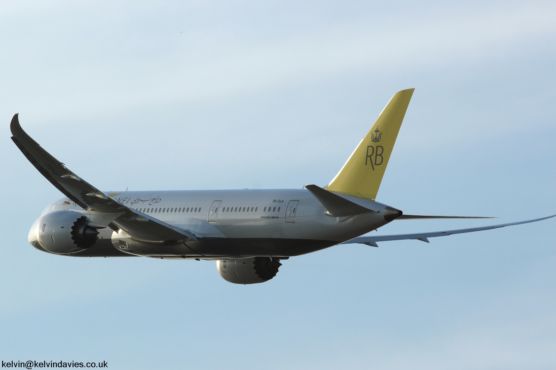 Royal Brunei Airlines B787 V8-DLA