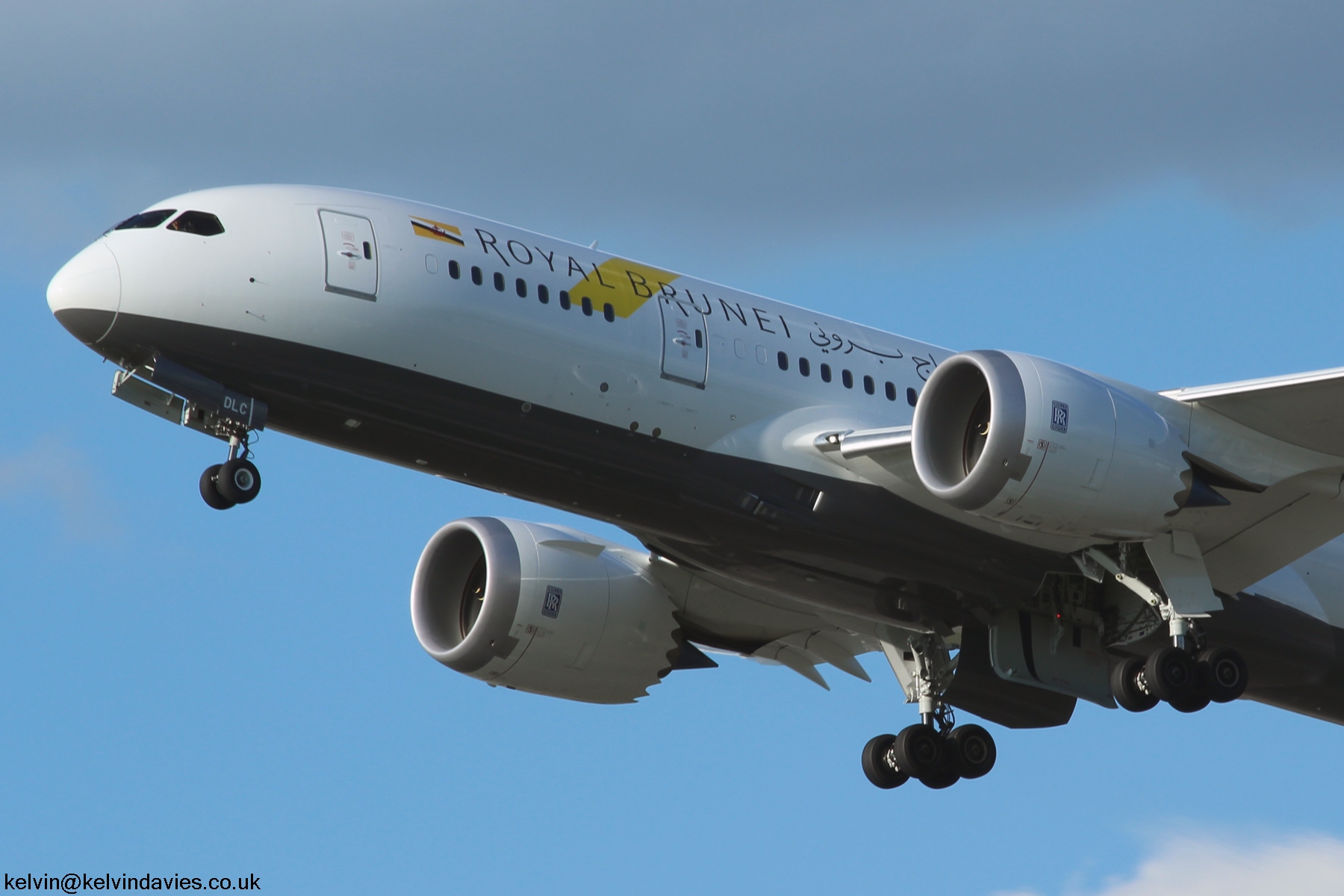 Royal Brunei Airlines B787 V8-DLC