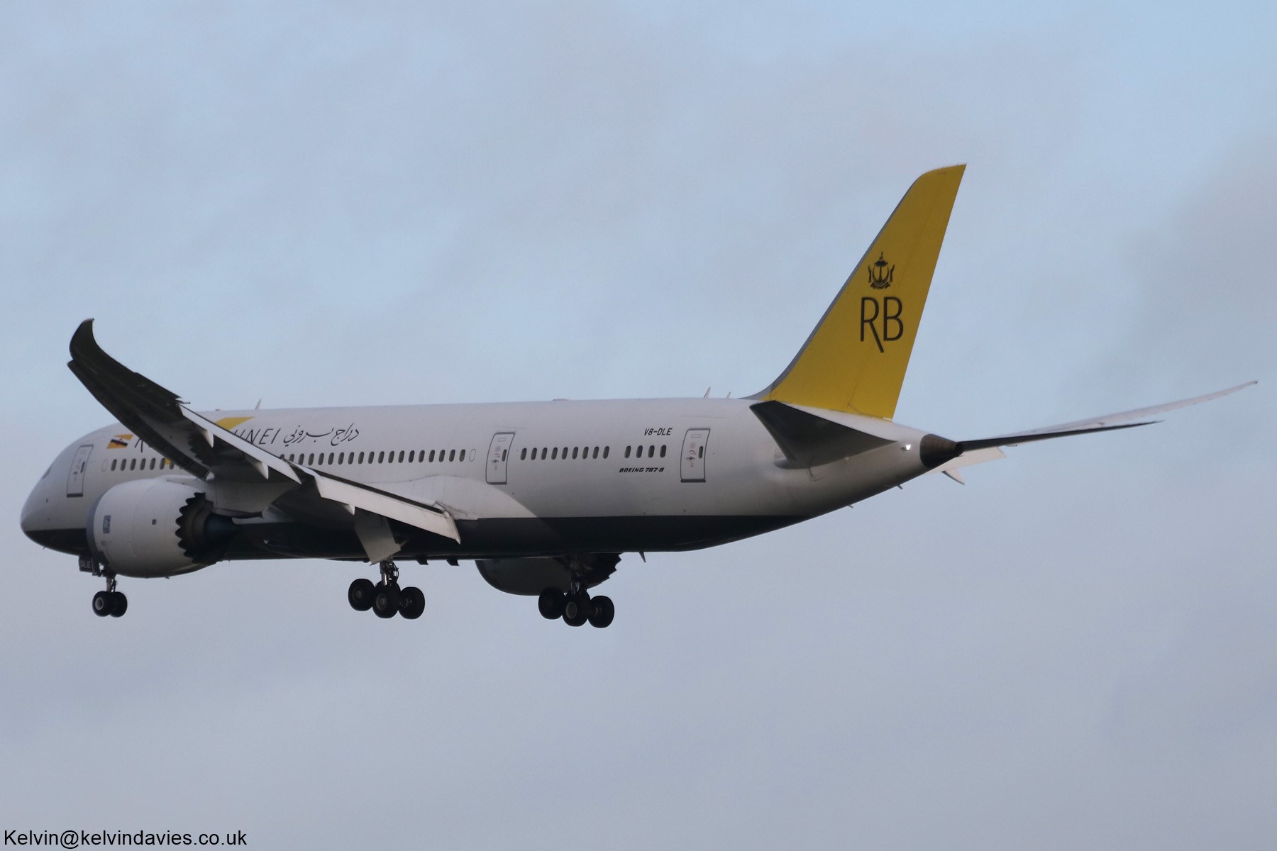 Royal Brunei Airlines 787 V8-DLE