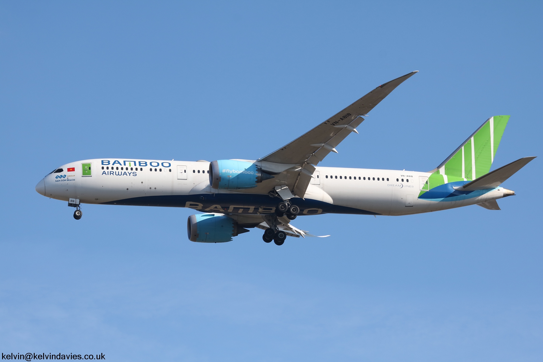 Bamboo Airways 787 VN-A818