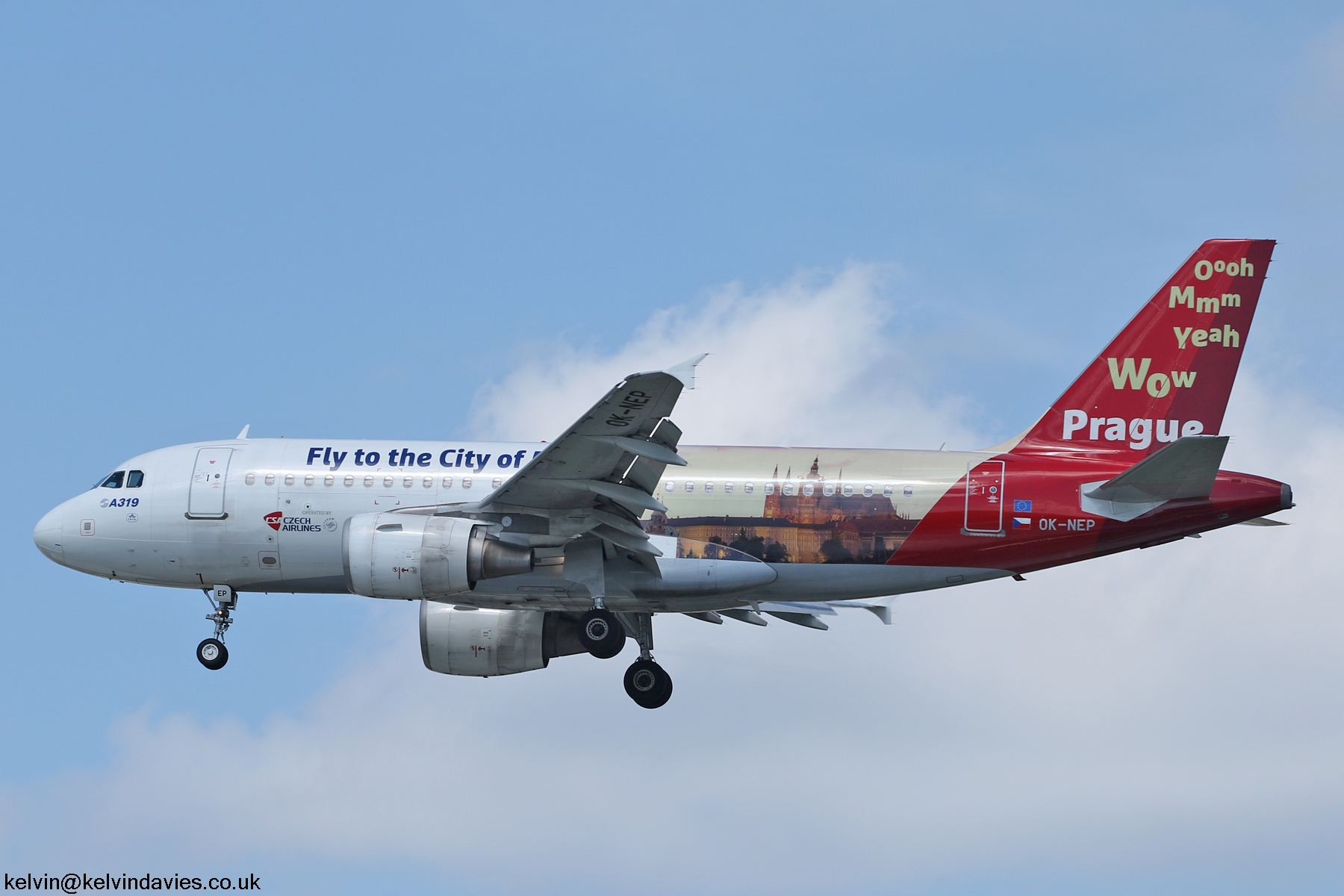 CSA Czech Airlines A319 OK-NEP