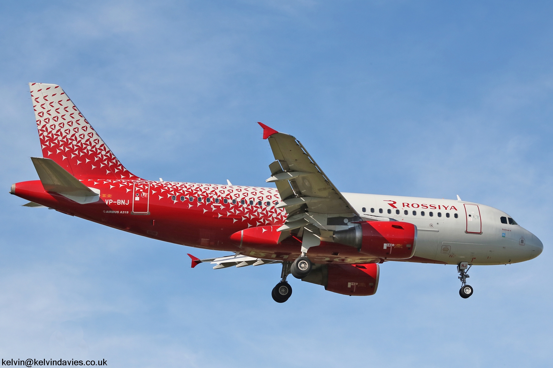 Rossiya Russian Airlines A319 VP-BNJ