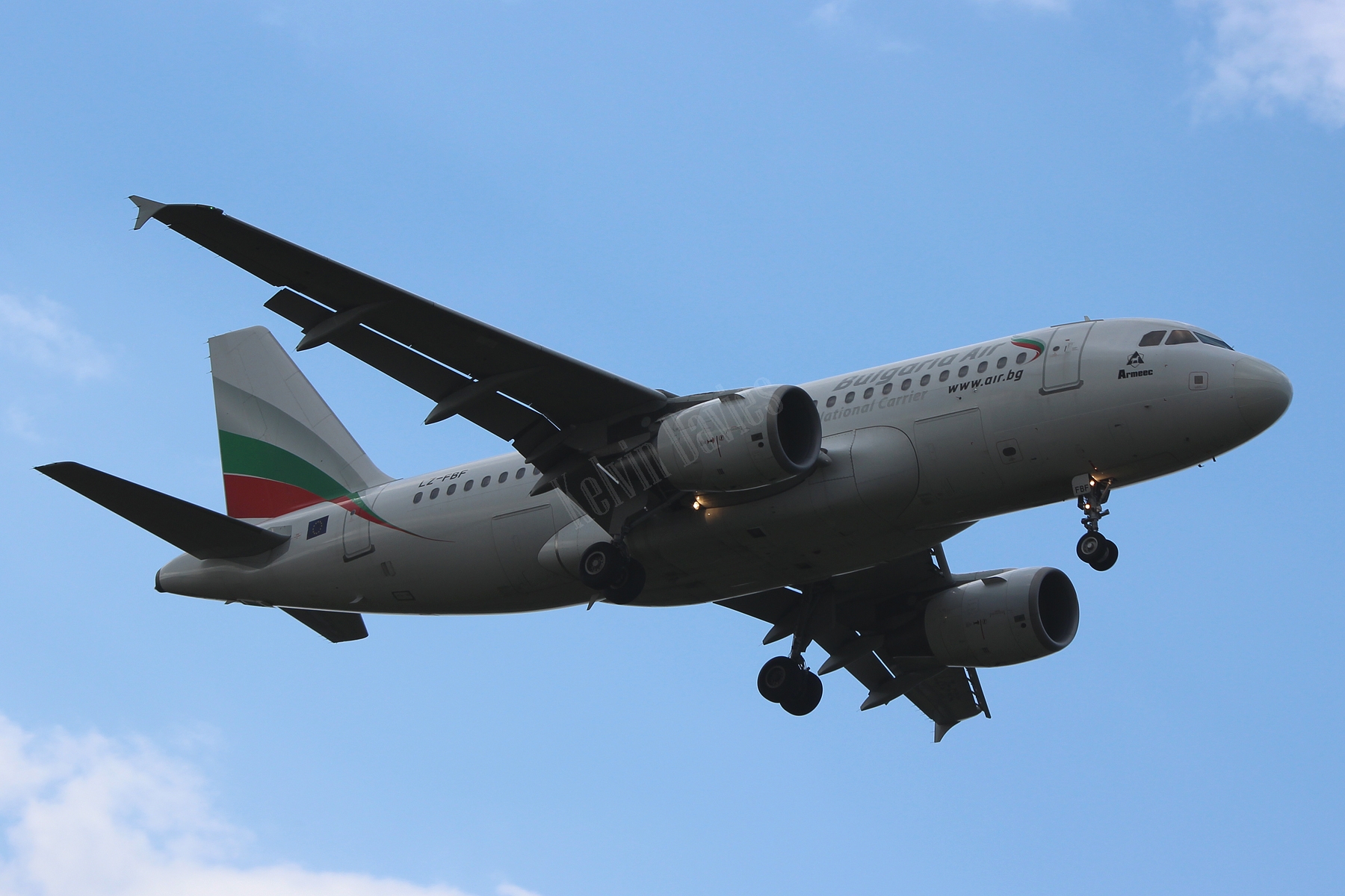 Bulgarian Airlines A319 LZ-FBF