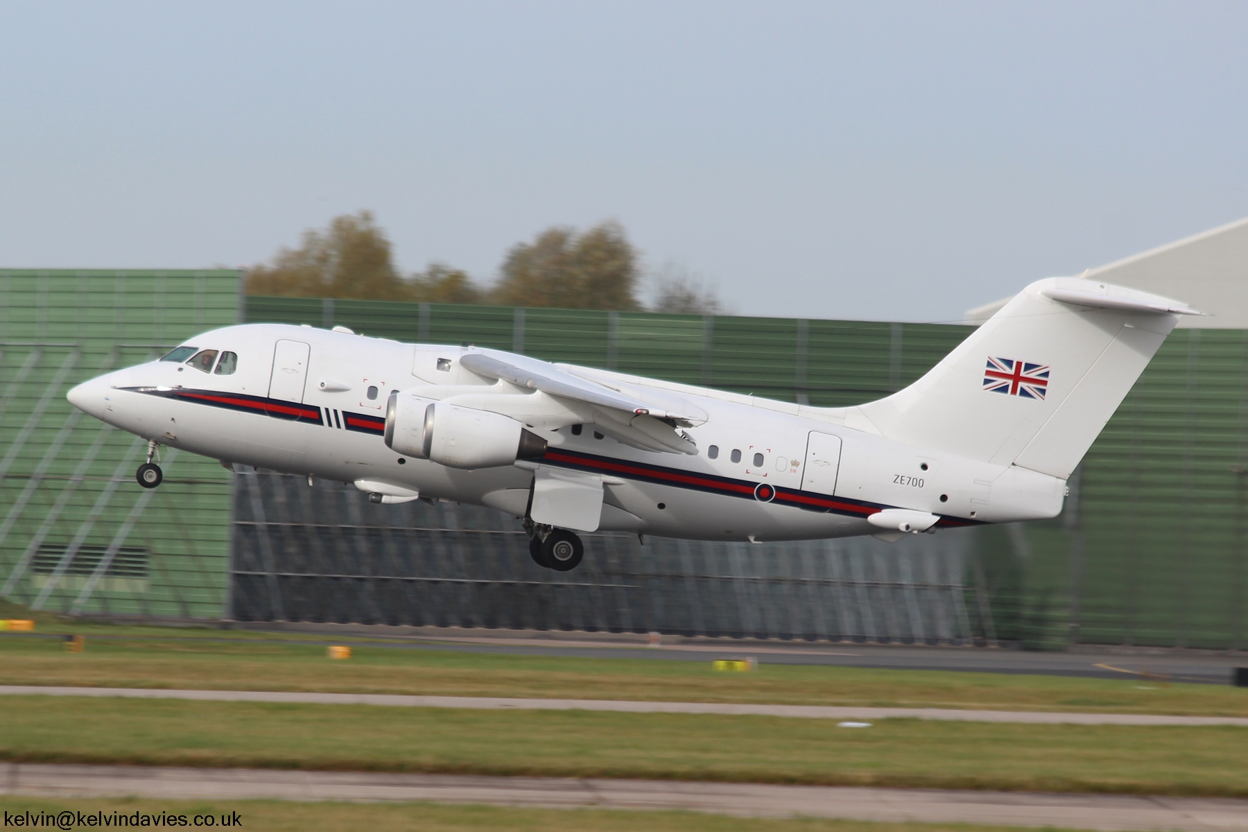 Royal Air Force Bae 146 ZE700