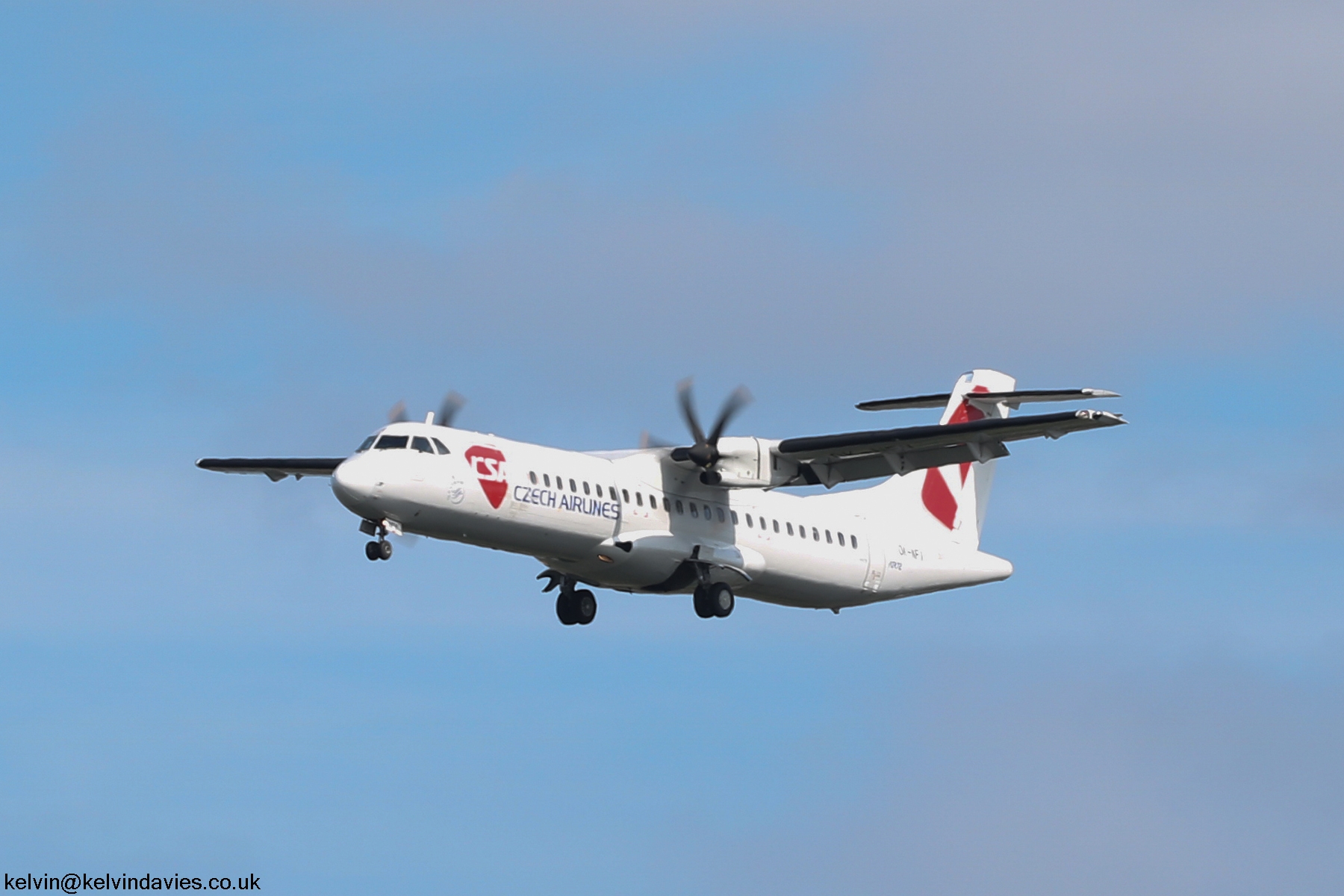 CSA Czech Airlines ATR72 OK-NFV