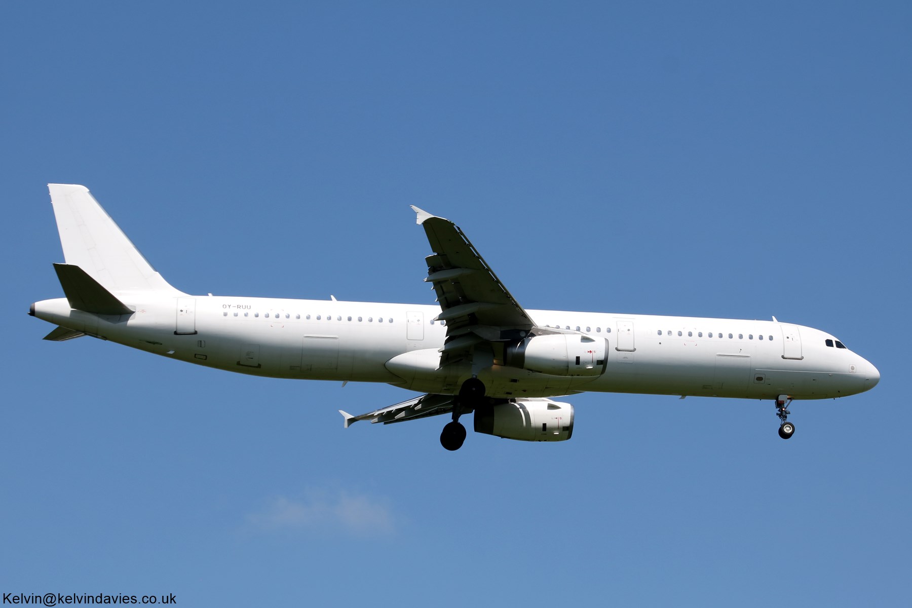 Danish Air Transport A321 OY-RUU