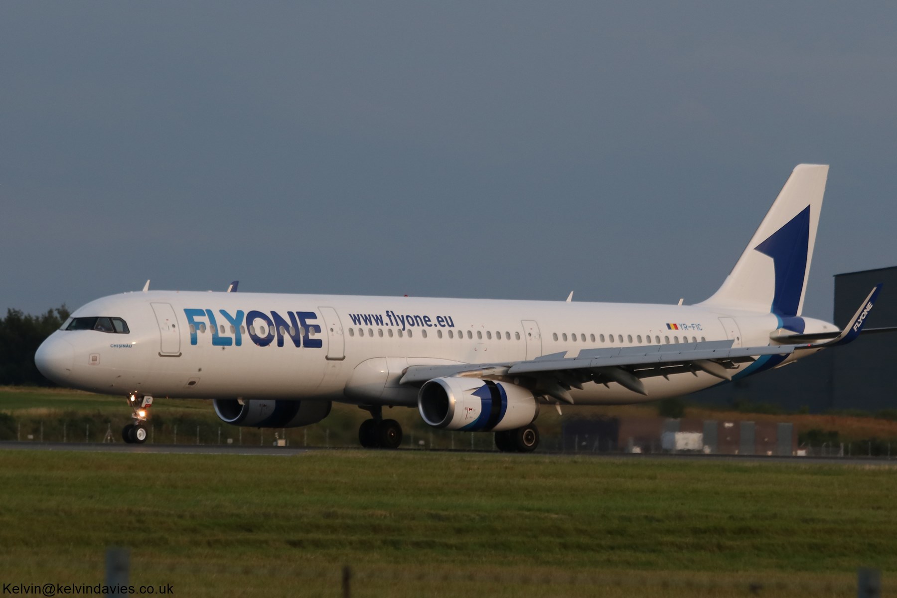 Fly One Romania A321 YR-FIC