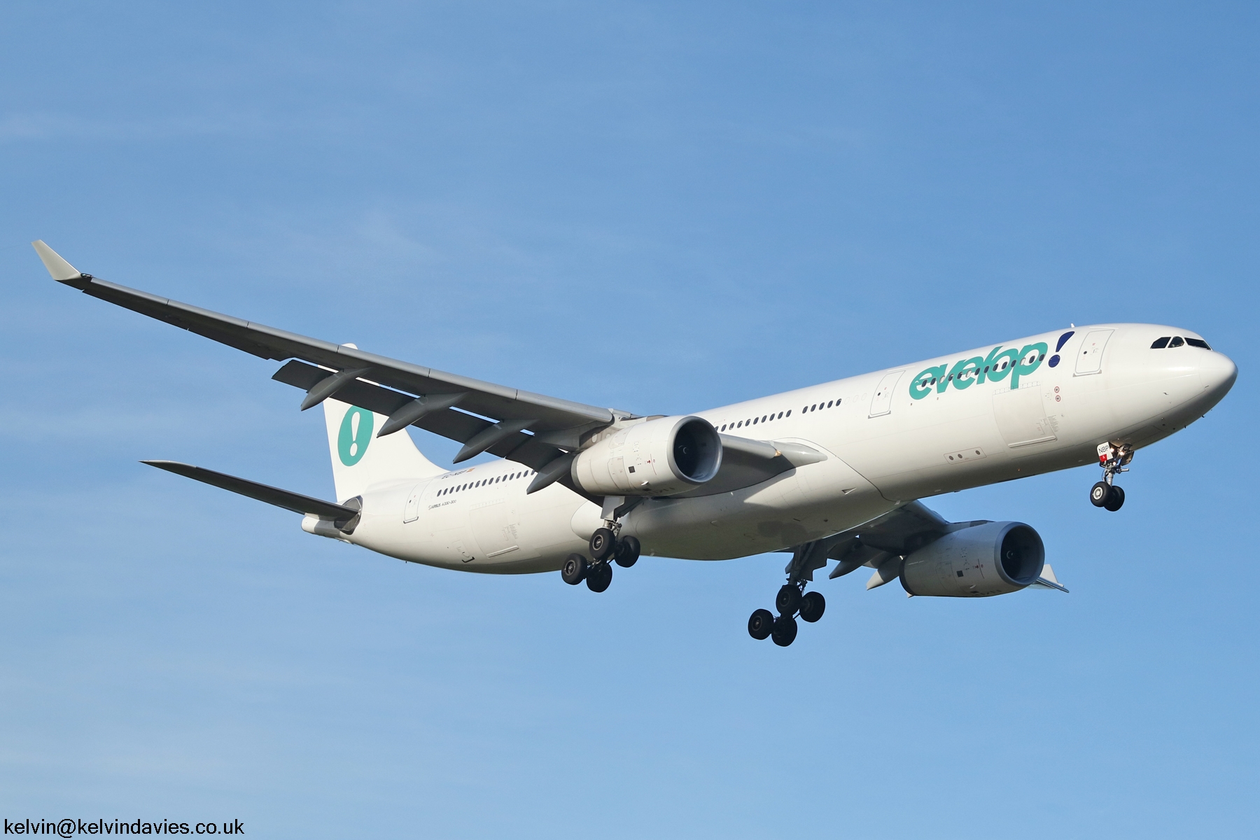 Evelop Airlines A330 EC-NBP