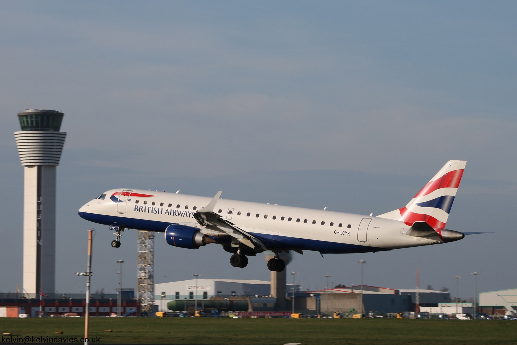 BA CityFlyer EMB190 G-LCYK