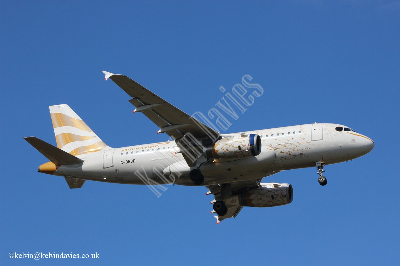 British Airways A319 G-DBCD