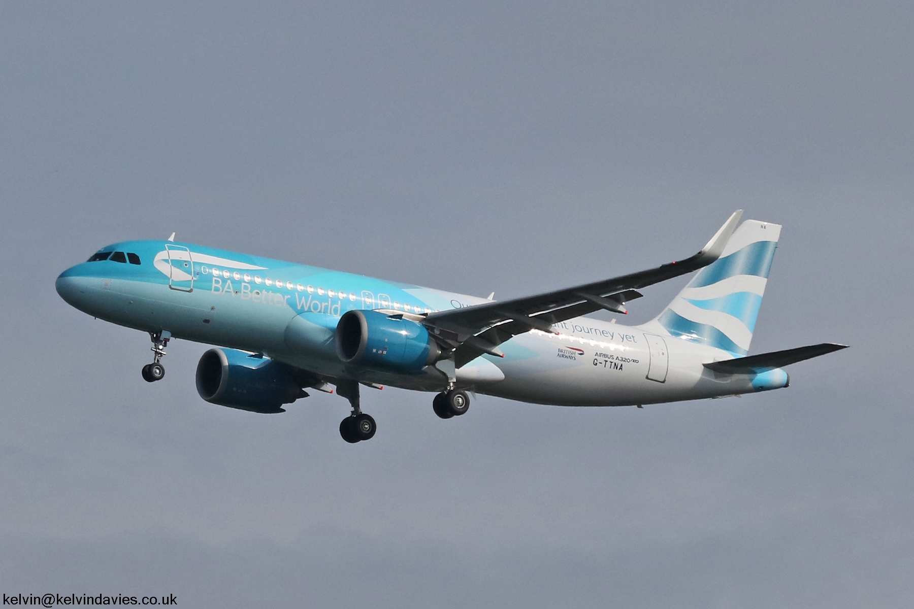 British Airways A320 NEO G-TTNA