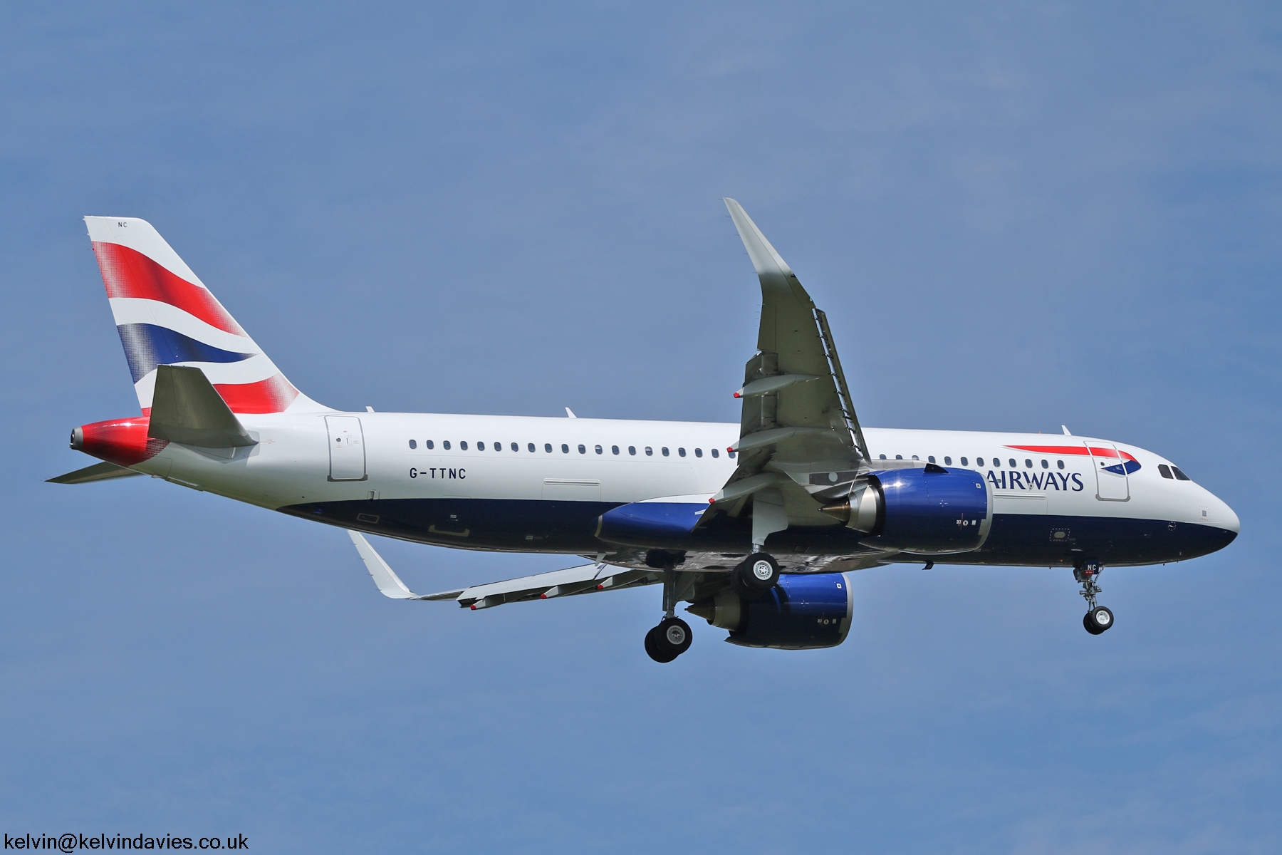 British Airways A320 G-TTNC