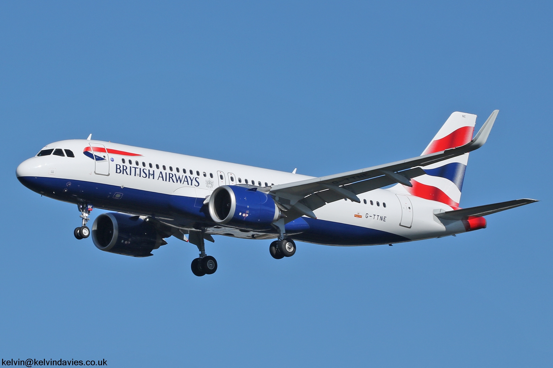 British Airways A320 G-TTNH