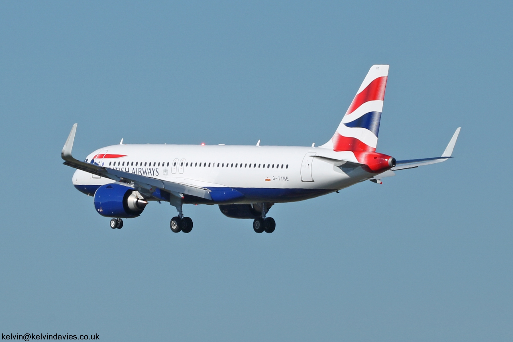 British Airways A320 G-TTNH