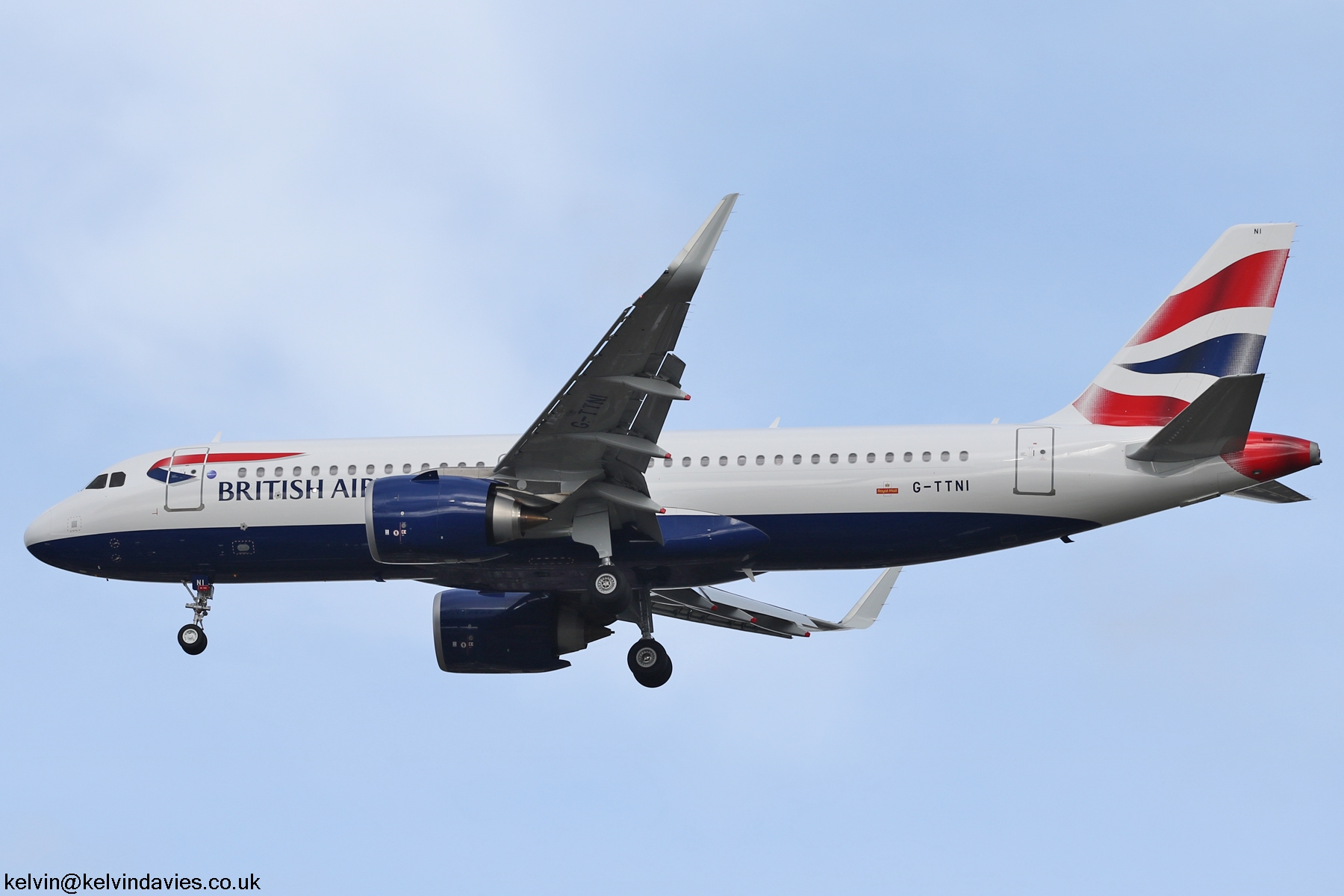 British Airways A320 G-TTNI