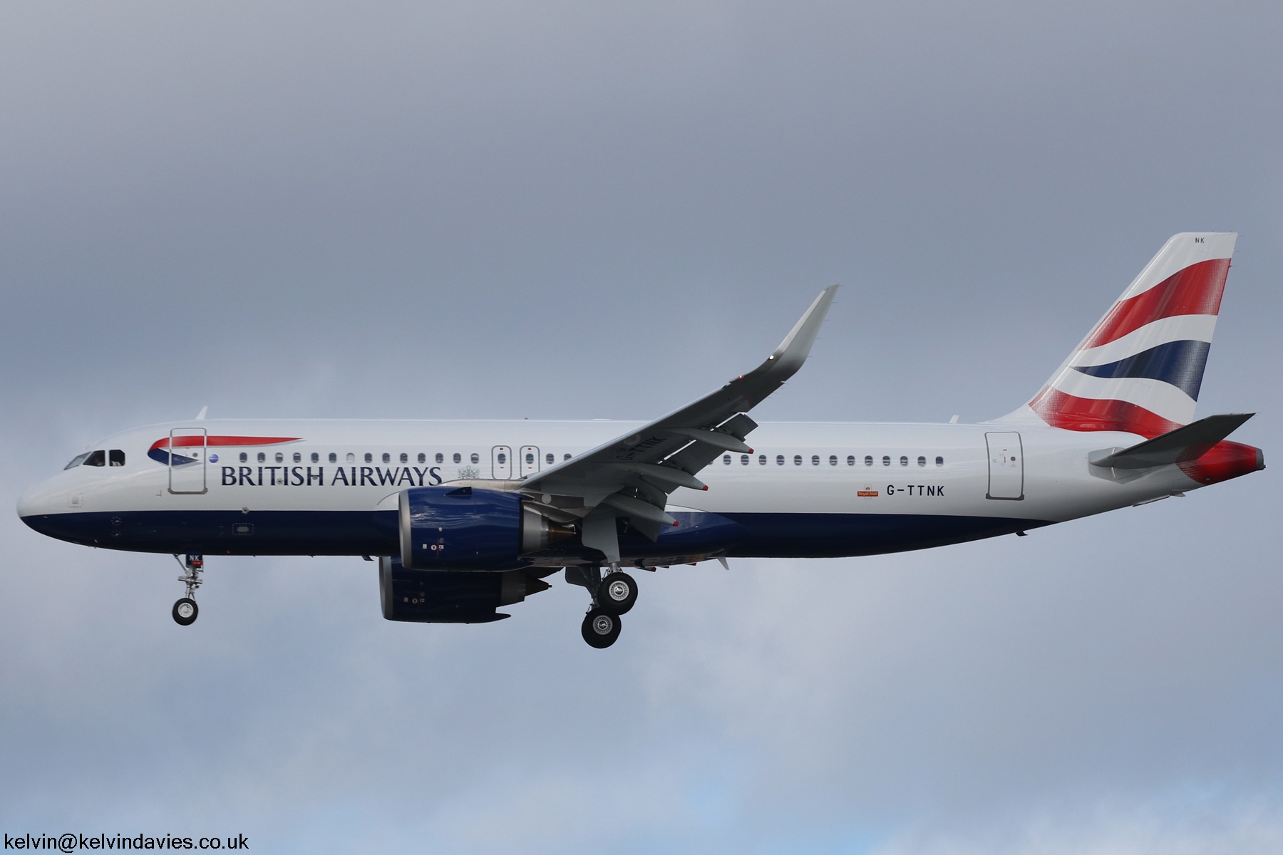 British Airways A320 G-TTNK