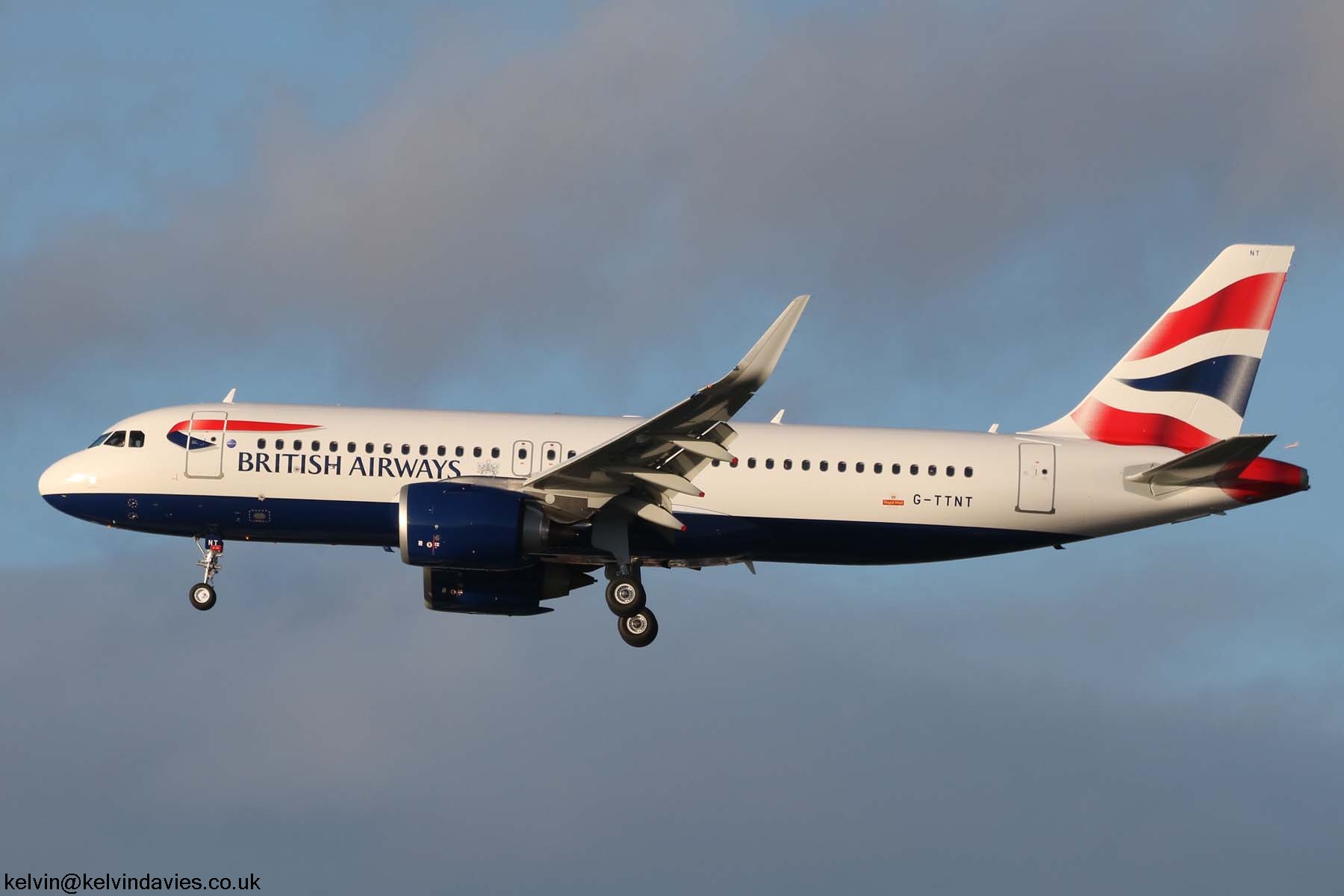 British Airways A320 G-TTNT