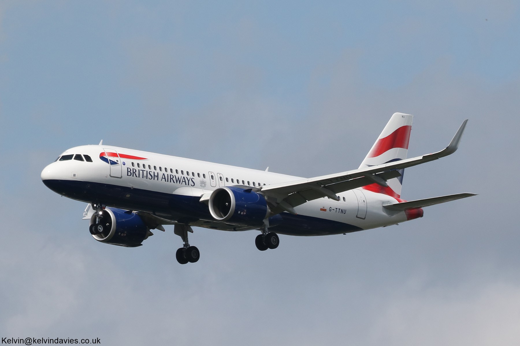 British Airways A320 G-TTNU
