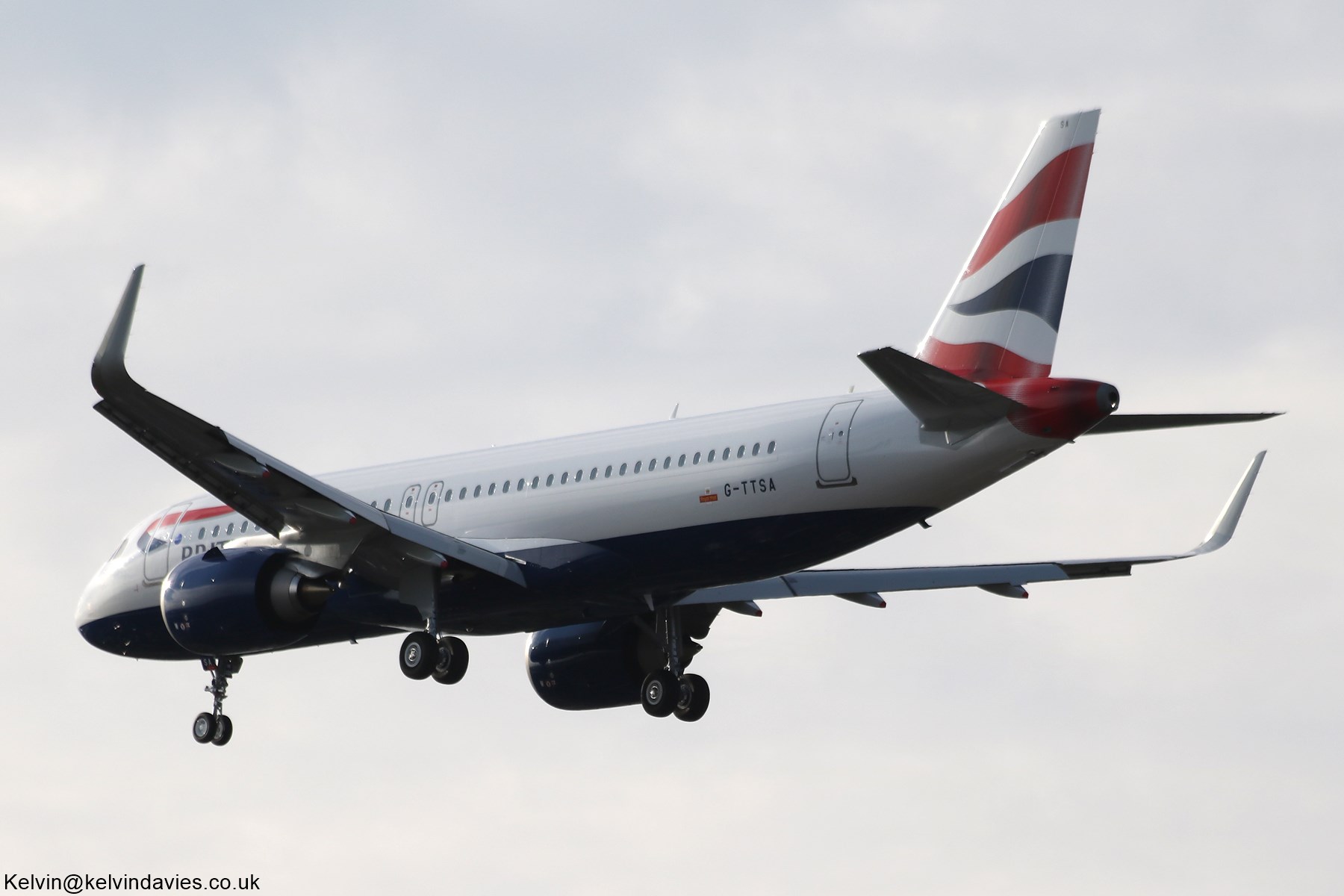 British Airways A320 NEO G-TTSA