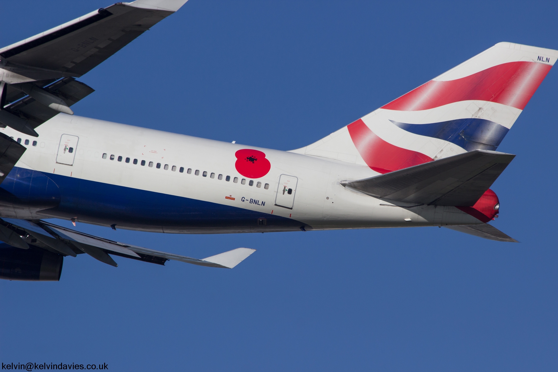 British Airways 747 G-BNLN