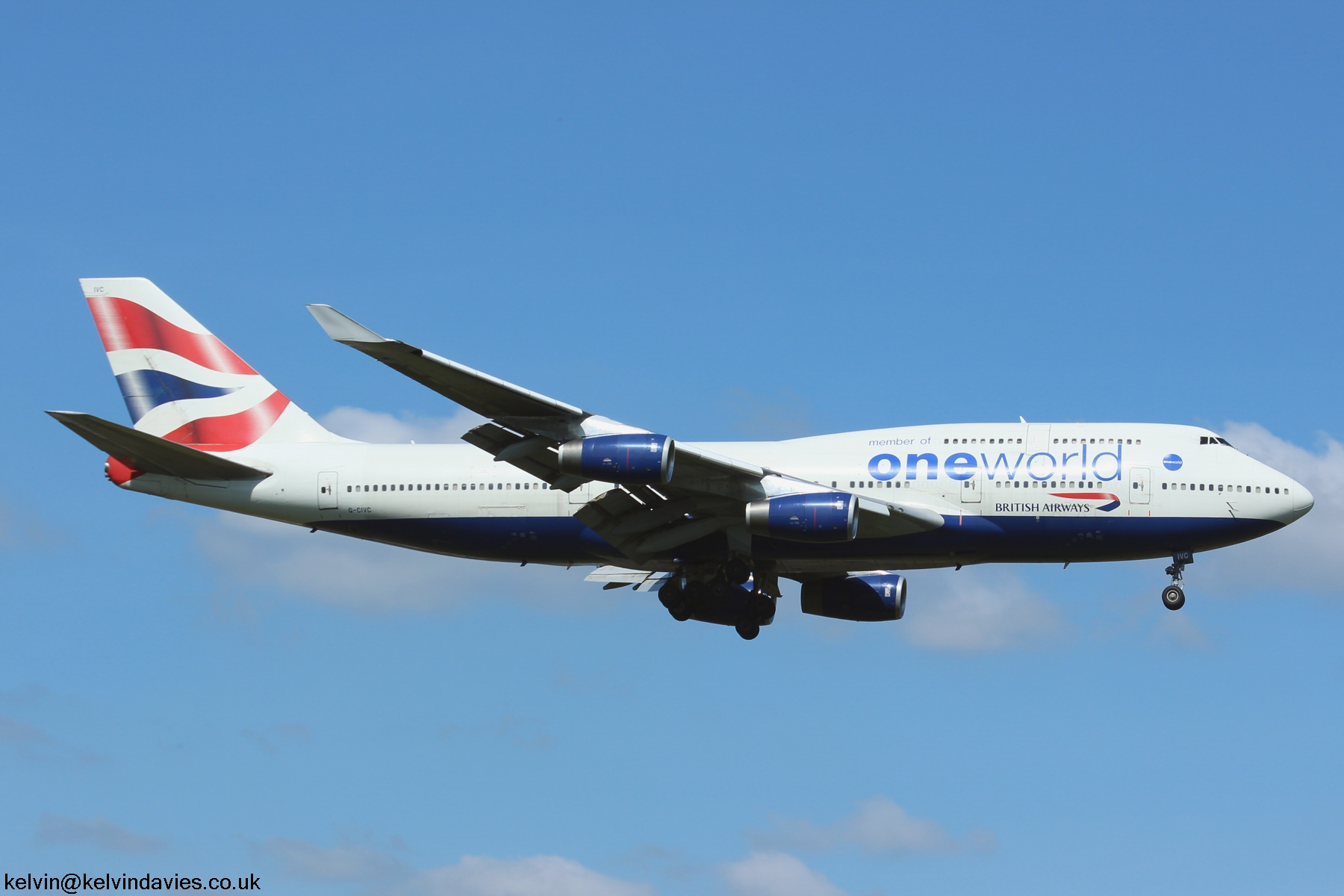 British Airways 747 G-CIVC