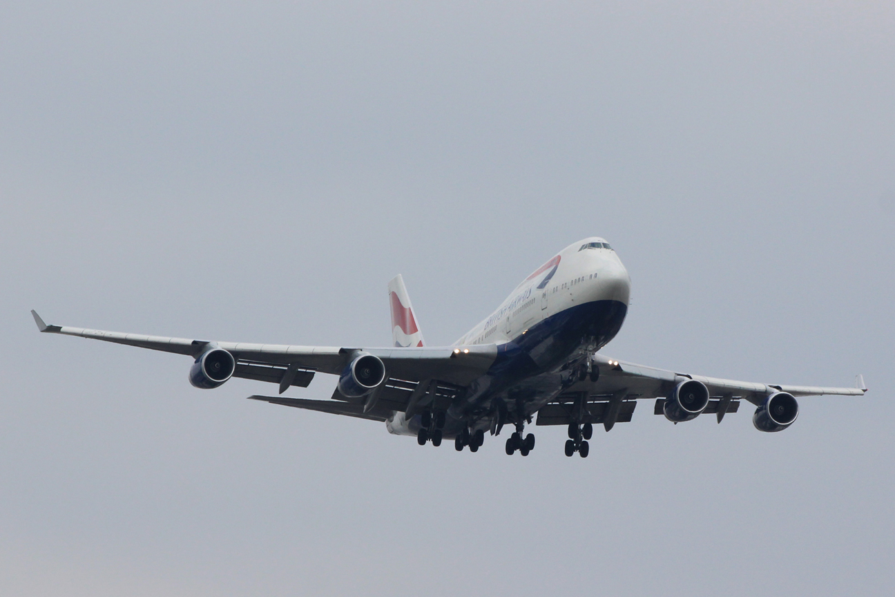 British Airways 747 G-BNLG