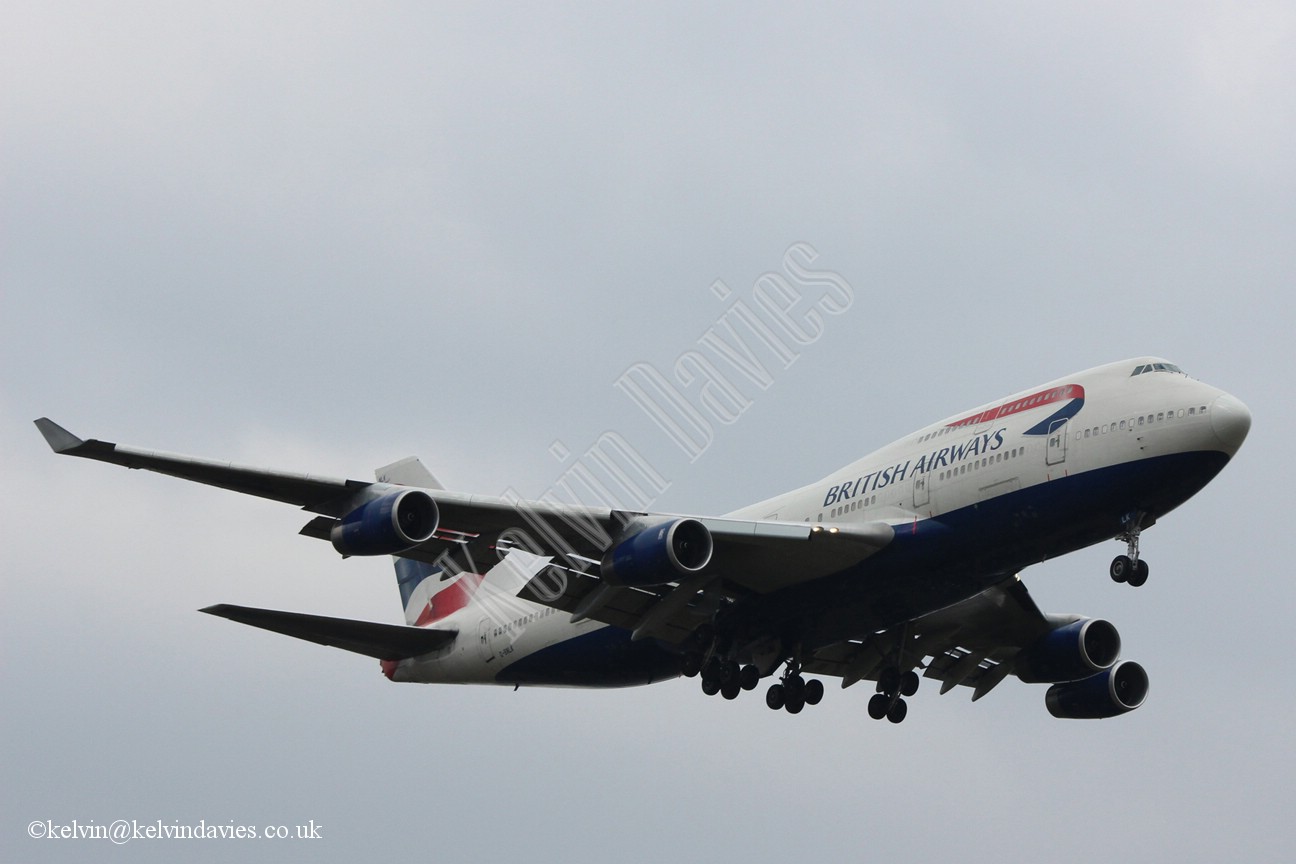 British Airways 747 G-BNLK
