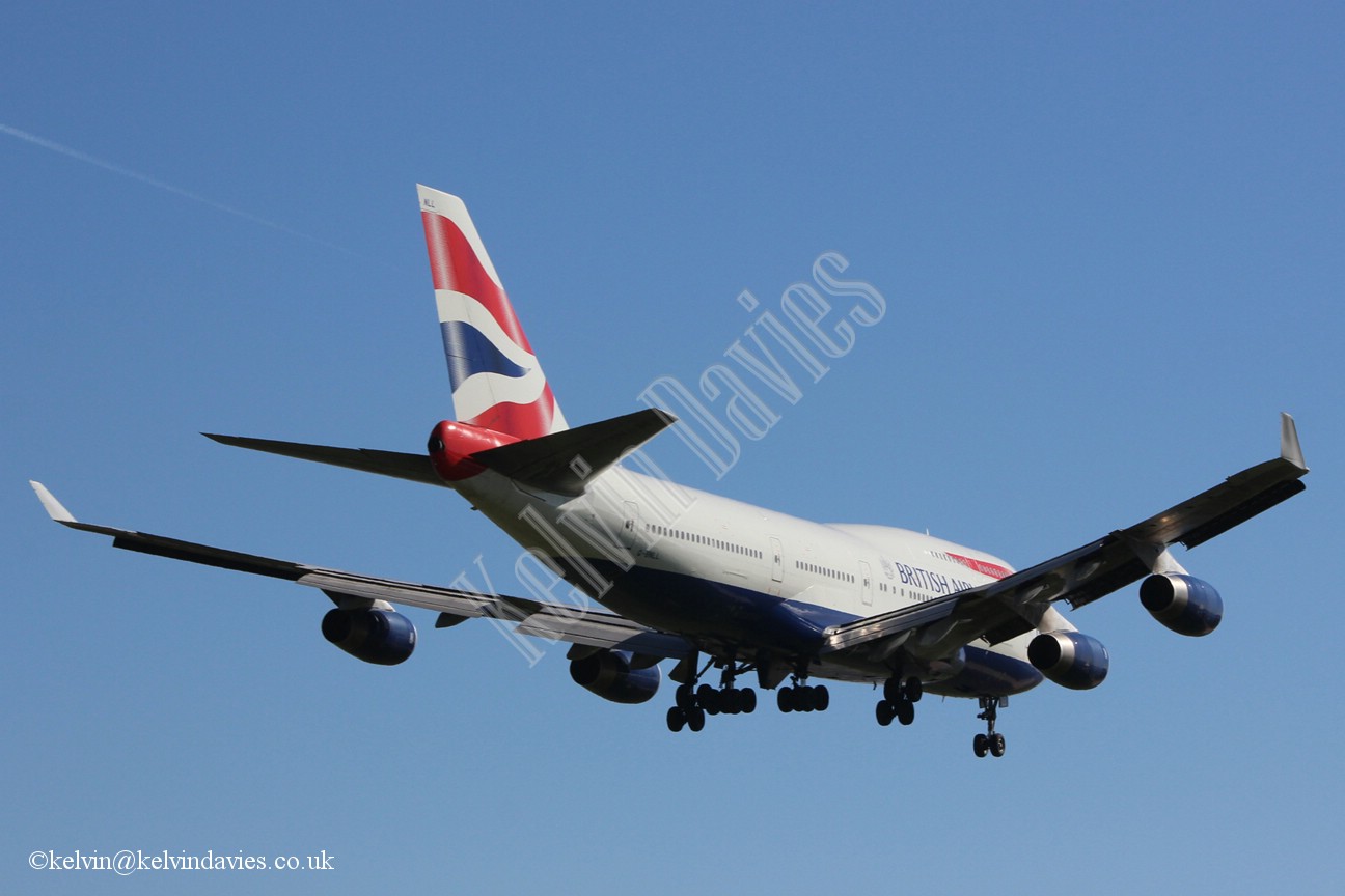 British Airways 747 G-BNLL
