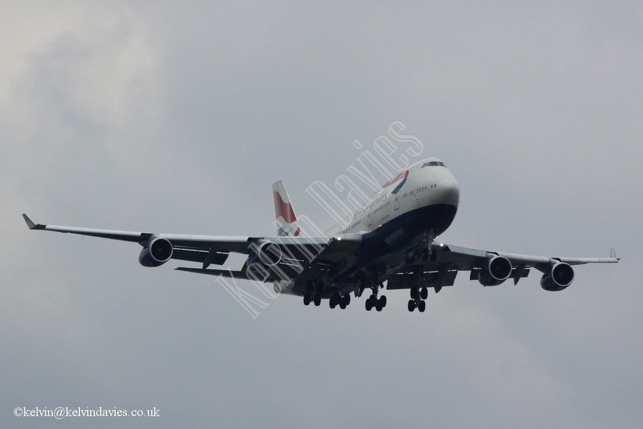 British Airways 747 G-BNLP