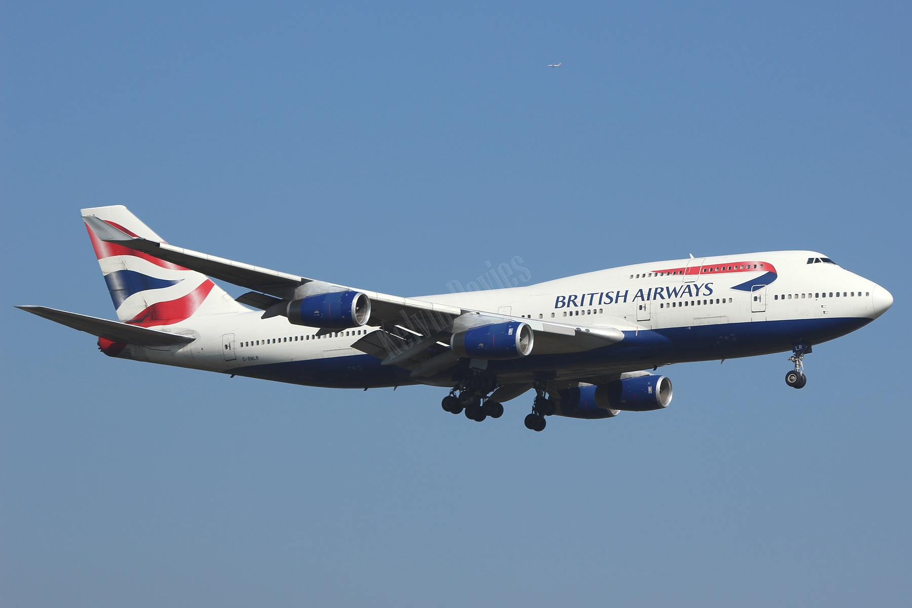 British Airways 747 G-BNLR