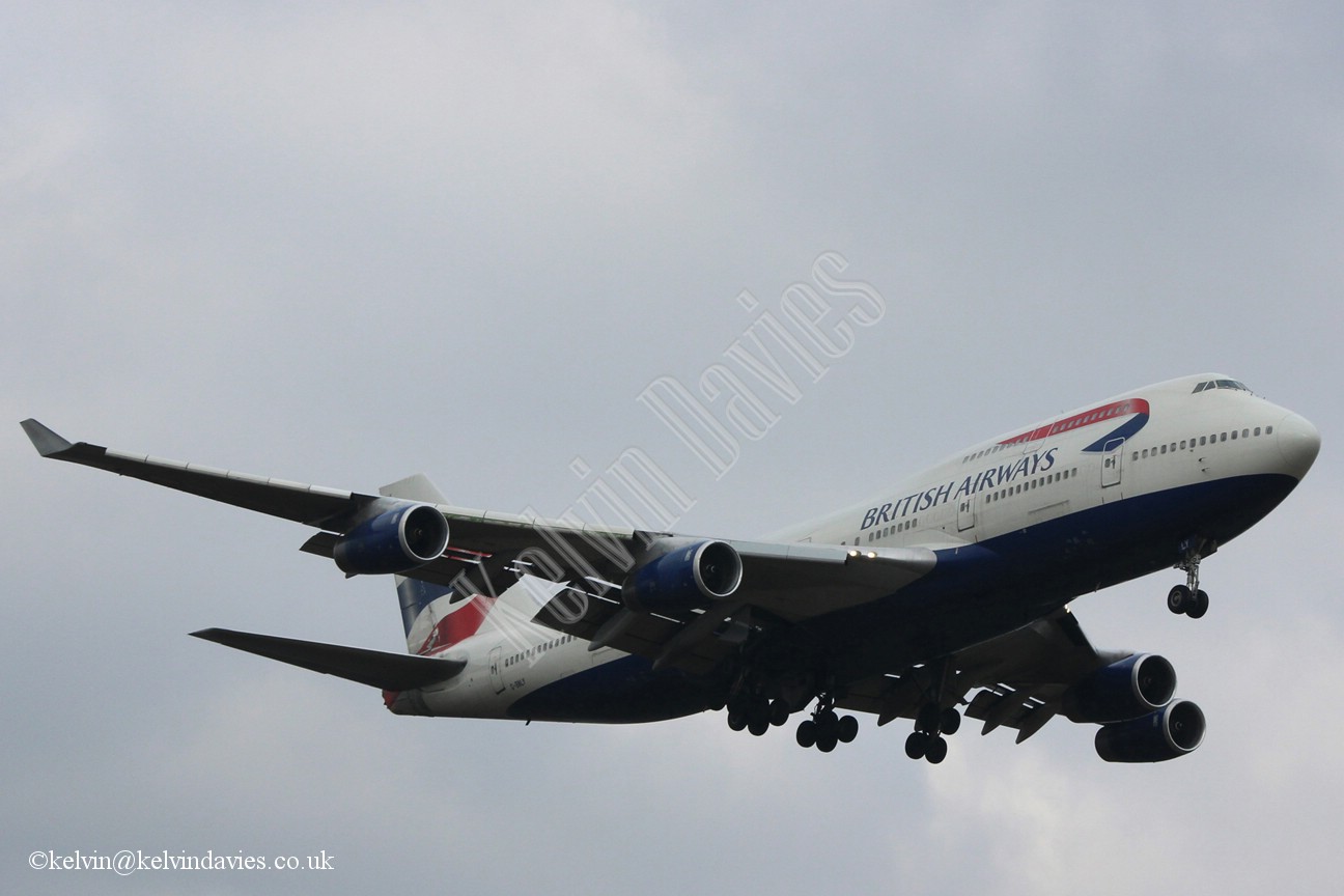 British Airways 747 G-BNLY