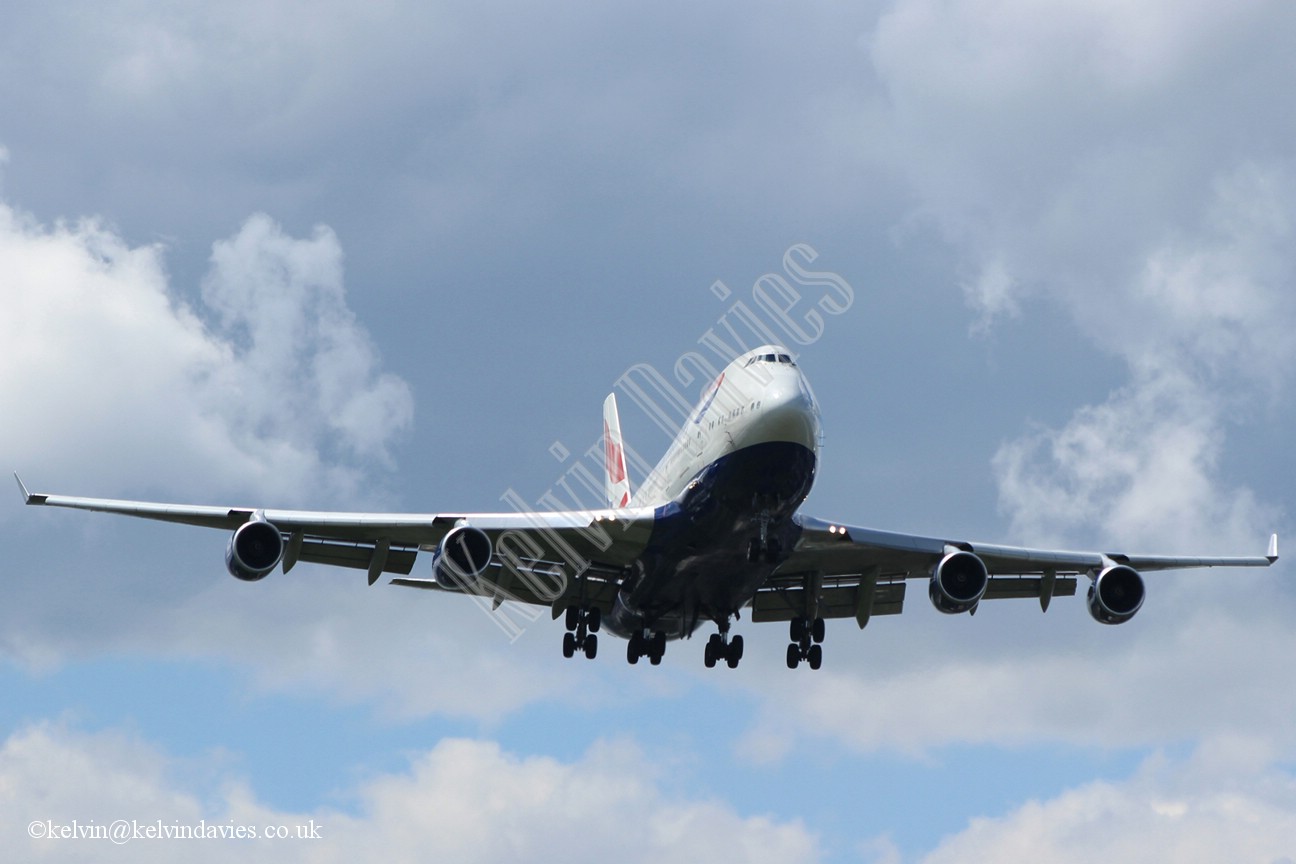 British Airways 747 G-BYGG