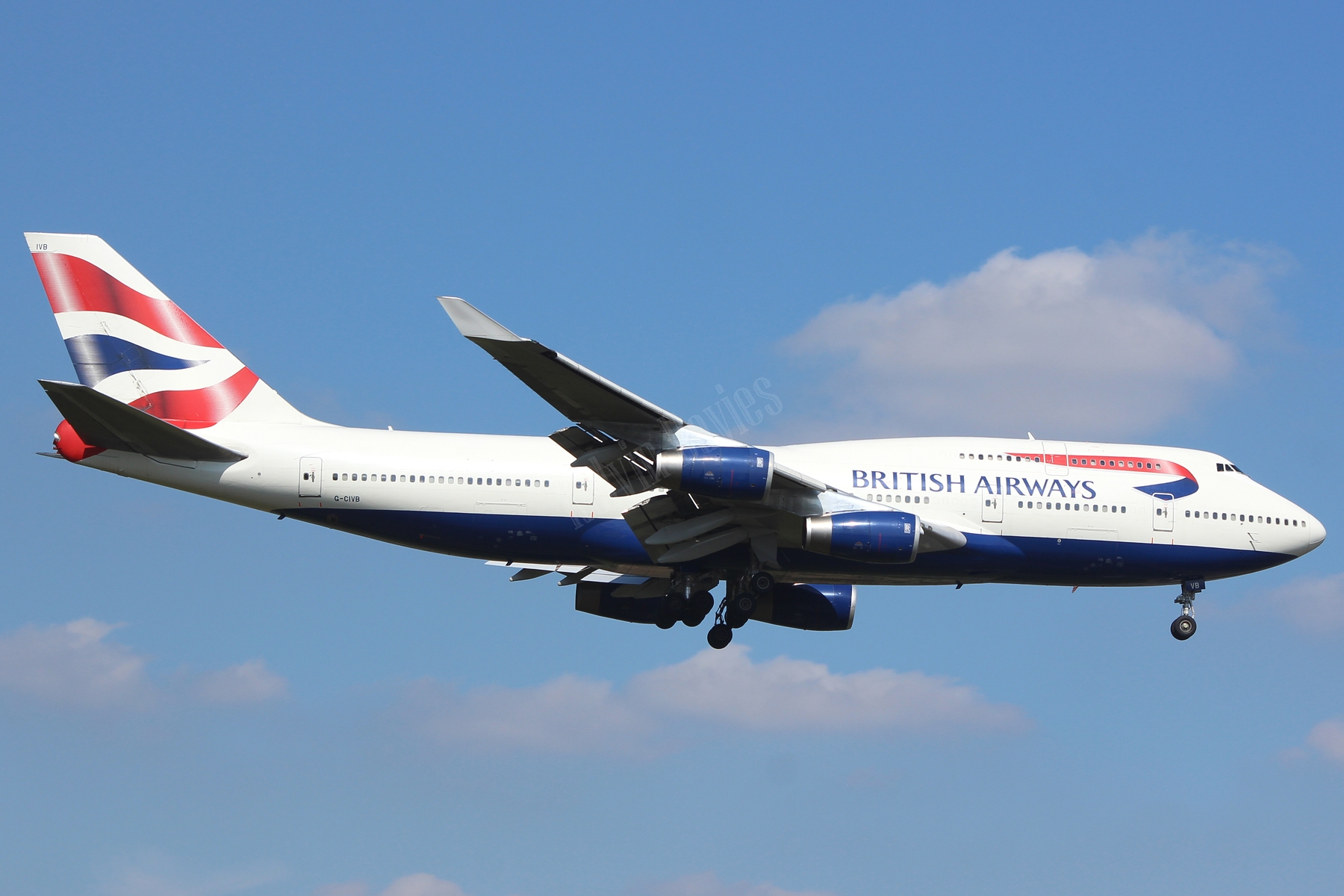 British Airways 747 G-CIVB