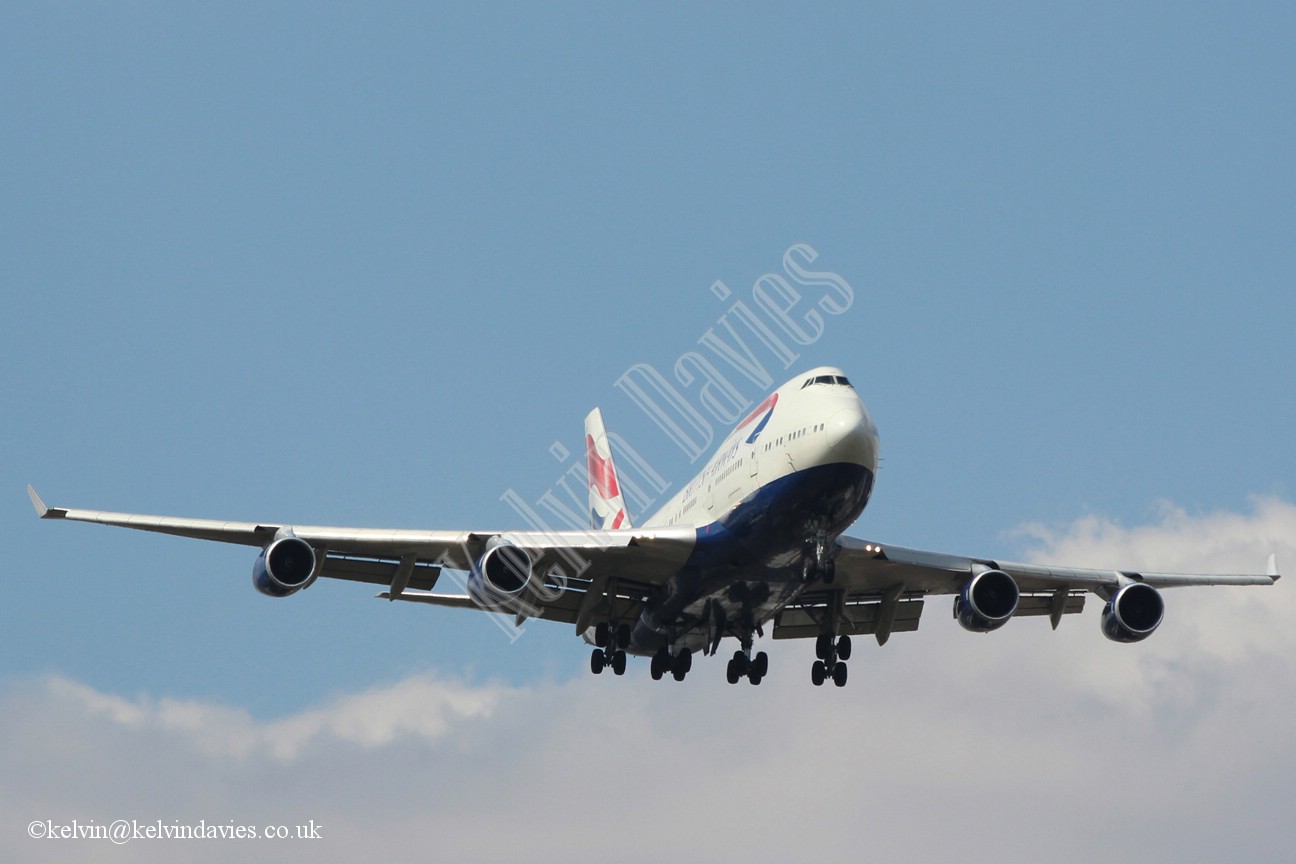 British Airways 747 G-CIVH
