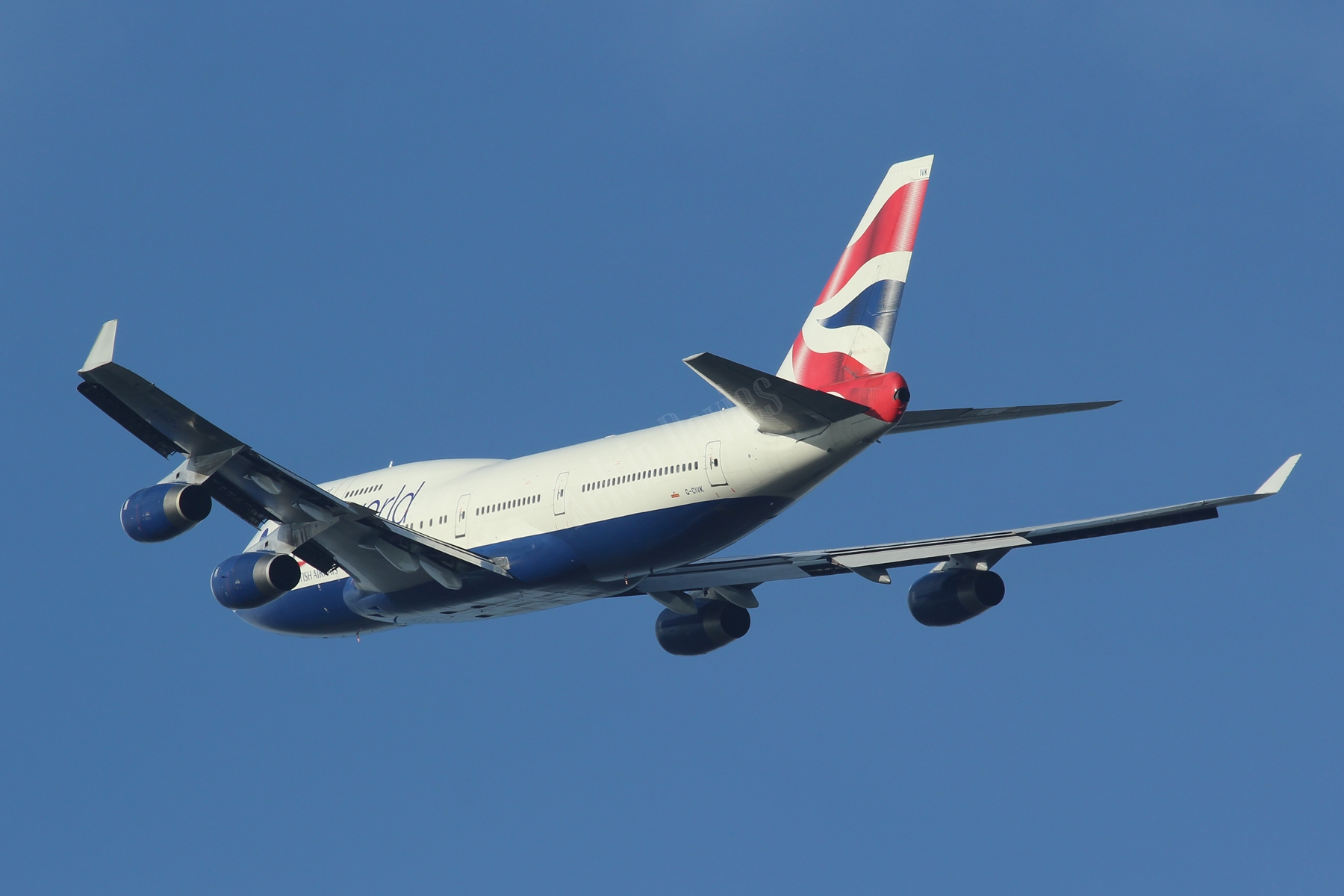 British Airways 747 G-CIVK