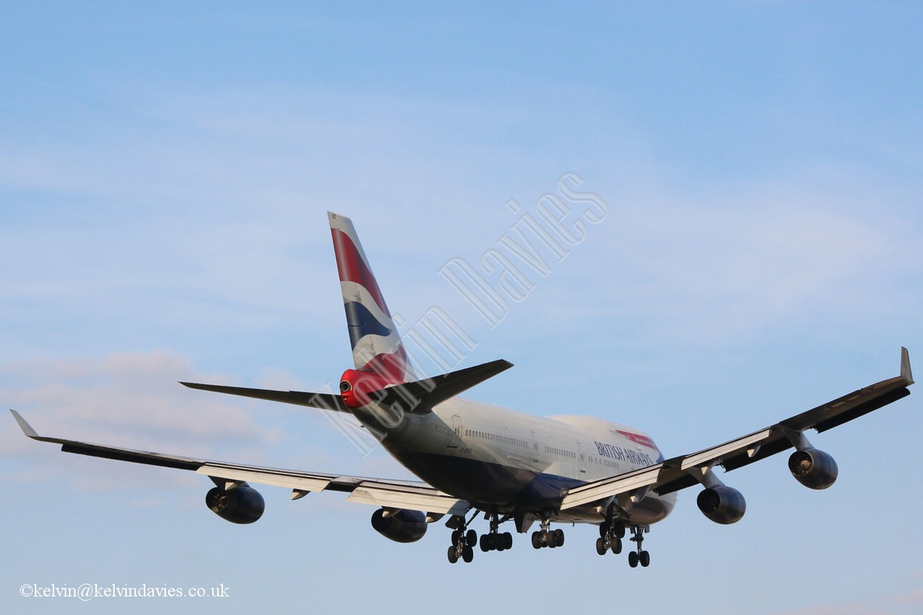 British Airways 747 G-CIVO