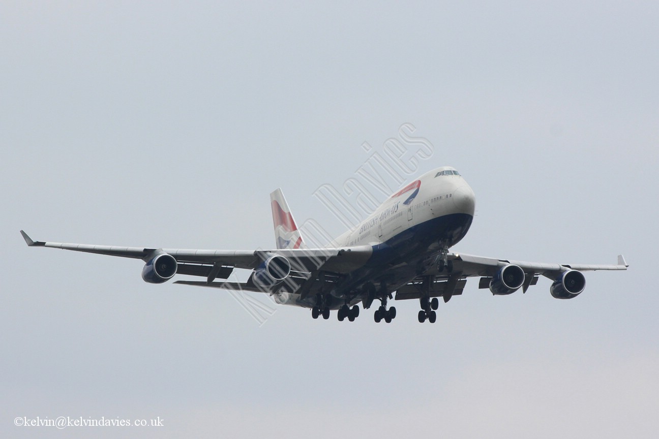 British Airways 747 G-CIVR