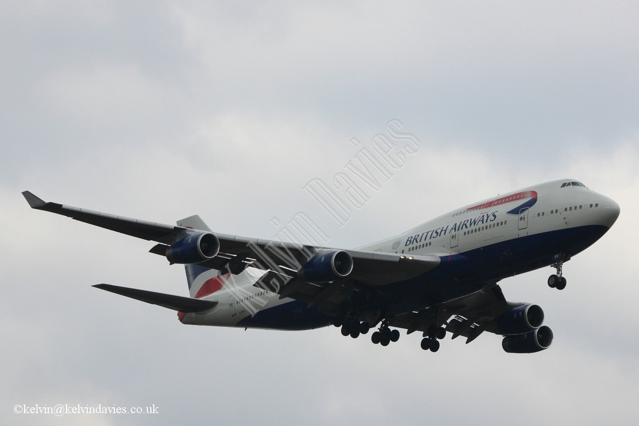 British Airways 747 G-CIVU