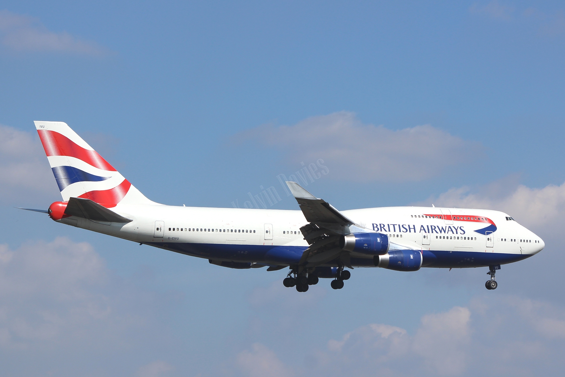 British Airways 747 G-CIVU