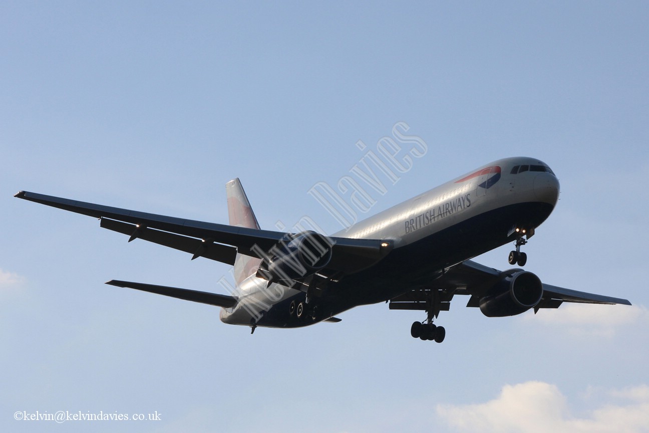 British Airways 767 G-BNWH