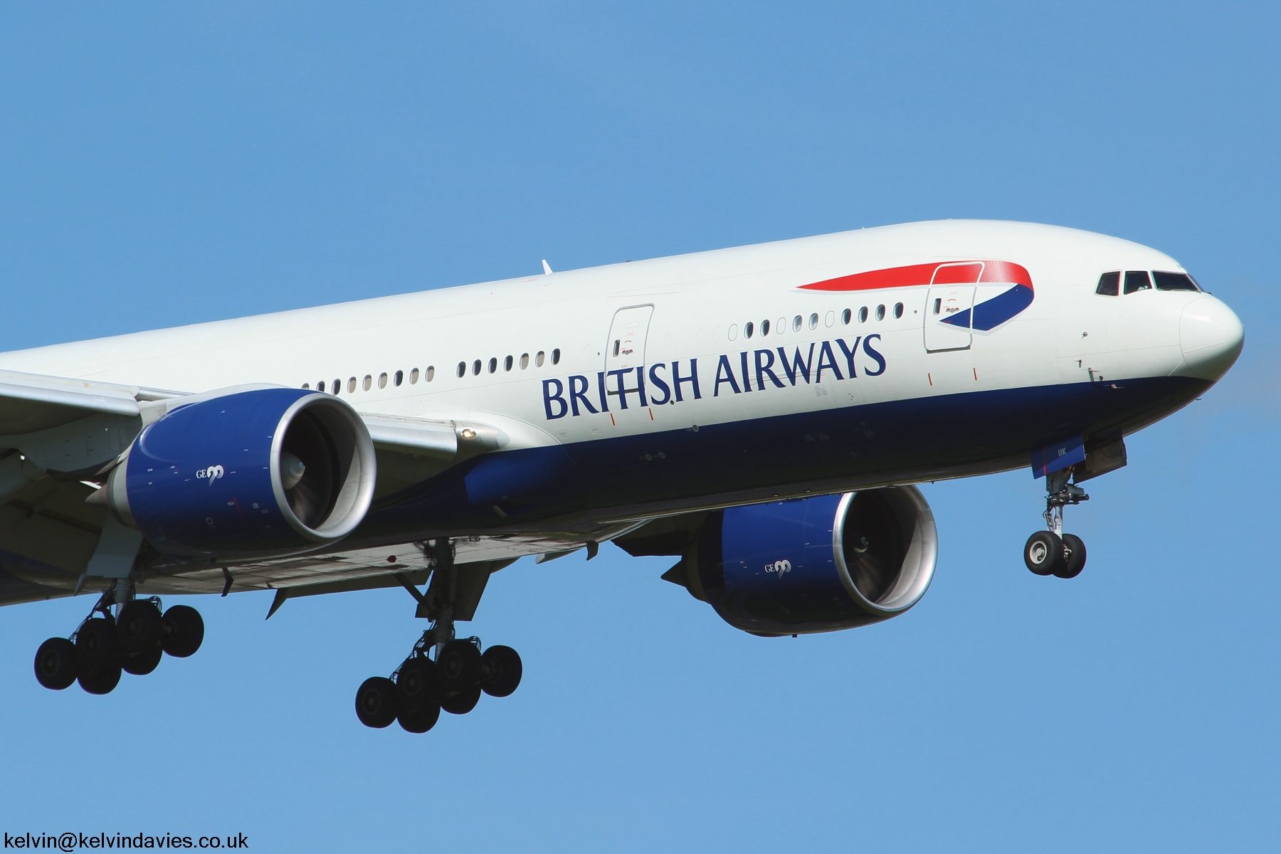 British Airways 777 G-VIIK